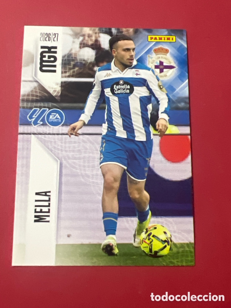 Cromos de f&uacute;tbol: C3335. 141 MELLA (Deportivo) - Panini MGK LaLiga 2026-27