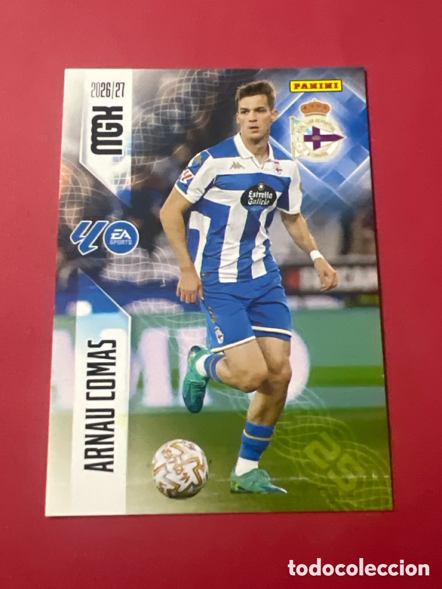 Cromos de f&uacute;tbol: C3338. MEGACRACKS MGK 2026 2027 26 27 PANINI N&ordm; 134 ARNAU COMAS DEPORTIVO DE LA CORU&Ntilde;A