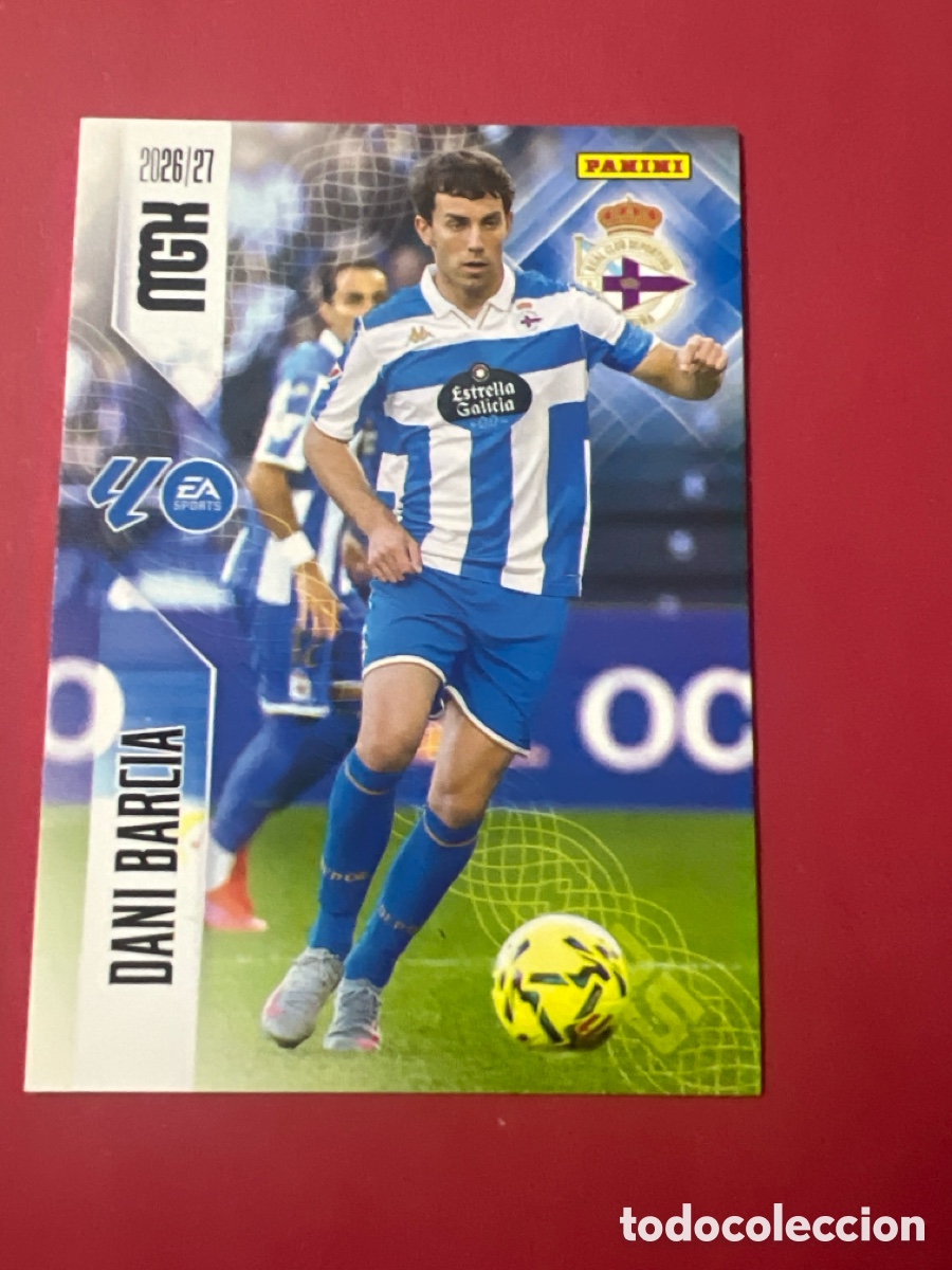 Cromos de f&uacute;tbol: C3340. 133 DANI BARCIA (Deportivo) - Panini MGK LaLiga 2026-27