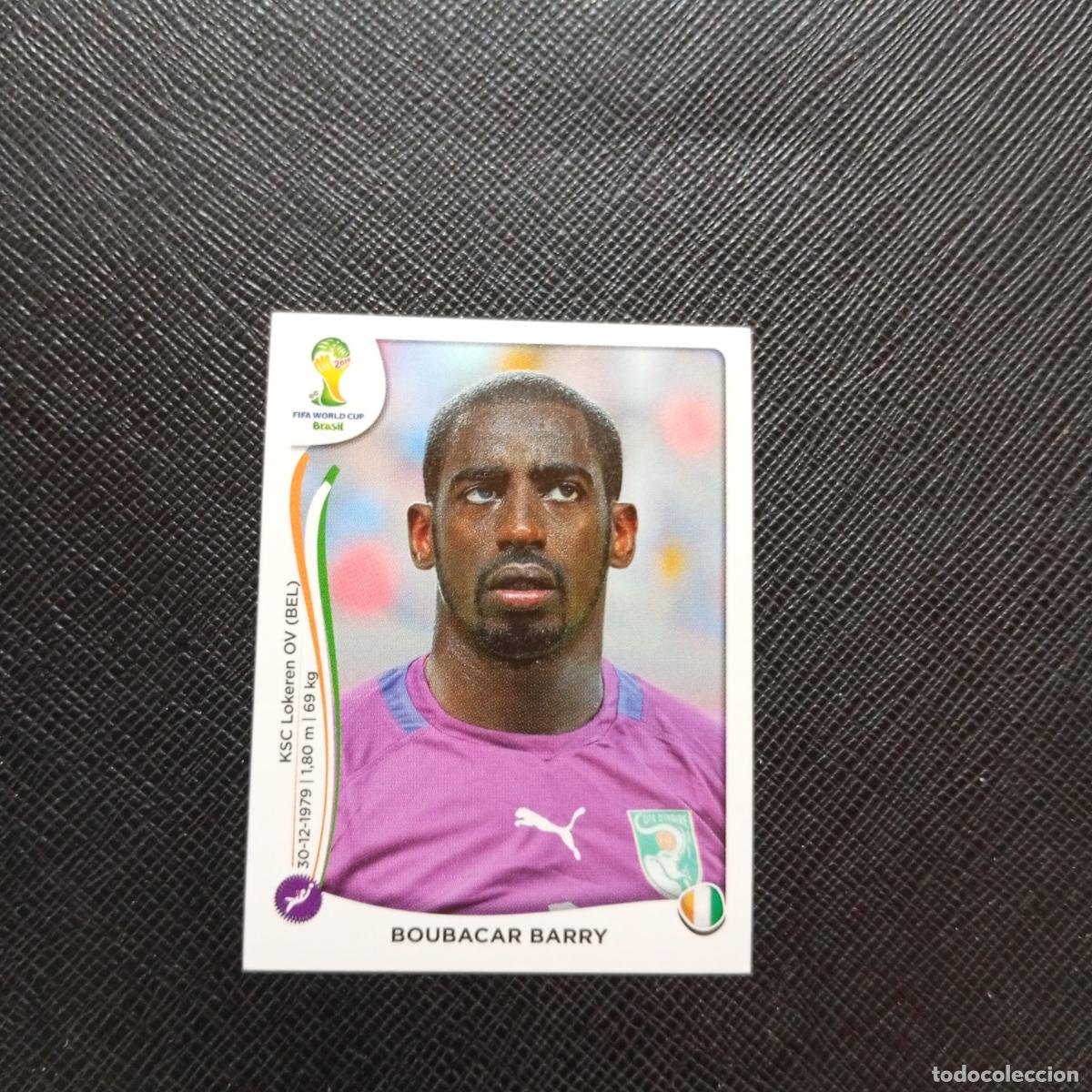 Cromos de f&uacute;tbol: 224 BOUBACAR BARRY COSTA MARFIL PANINI MUNDIAL BRASIL 2014 CROMO FUTBOL 14 - SIN PEGAR - CJ1