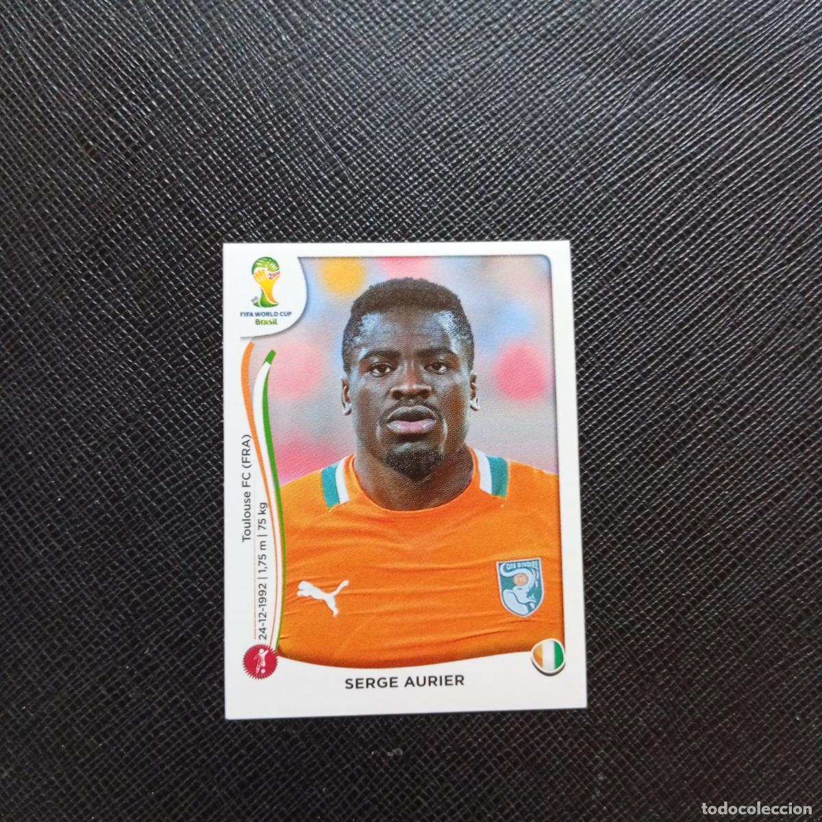 Cromos de f&uacute;tbol: 226 SERGE AURIER COSTA MARFIL PANINI MUNDIAL BRASIL 2014 CROMO FUTBOL 14 - SIN PEGAR - CJ1