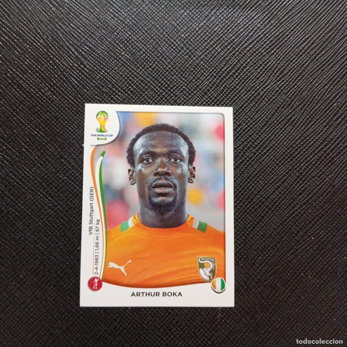 Cromos de f&uacute;tbol: 228 ARTHUR BOKA COSTA MARFIL PANINI MUNDIAL BRASIL 2014 CROMO FUTBOL 14 - SIN PEGAR - CJ1