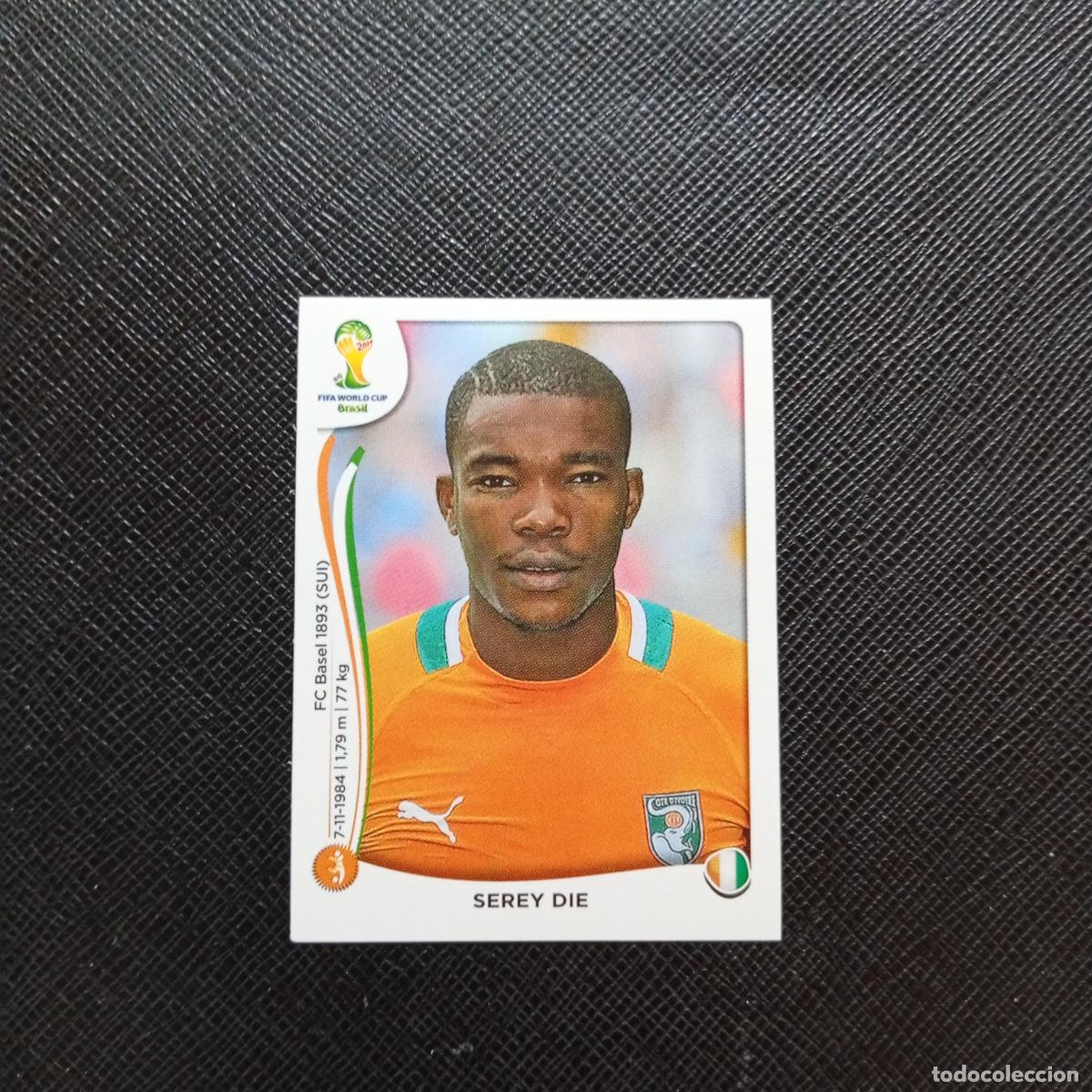 Cromos de f&uacute;tbol: 234 SEREY DIE MARFIL PANINI MUNDIAL BRASIL 2014 CROMO FUTBOL 14 - SIN PEGAR - CJ1