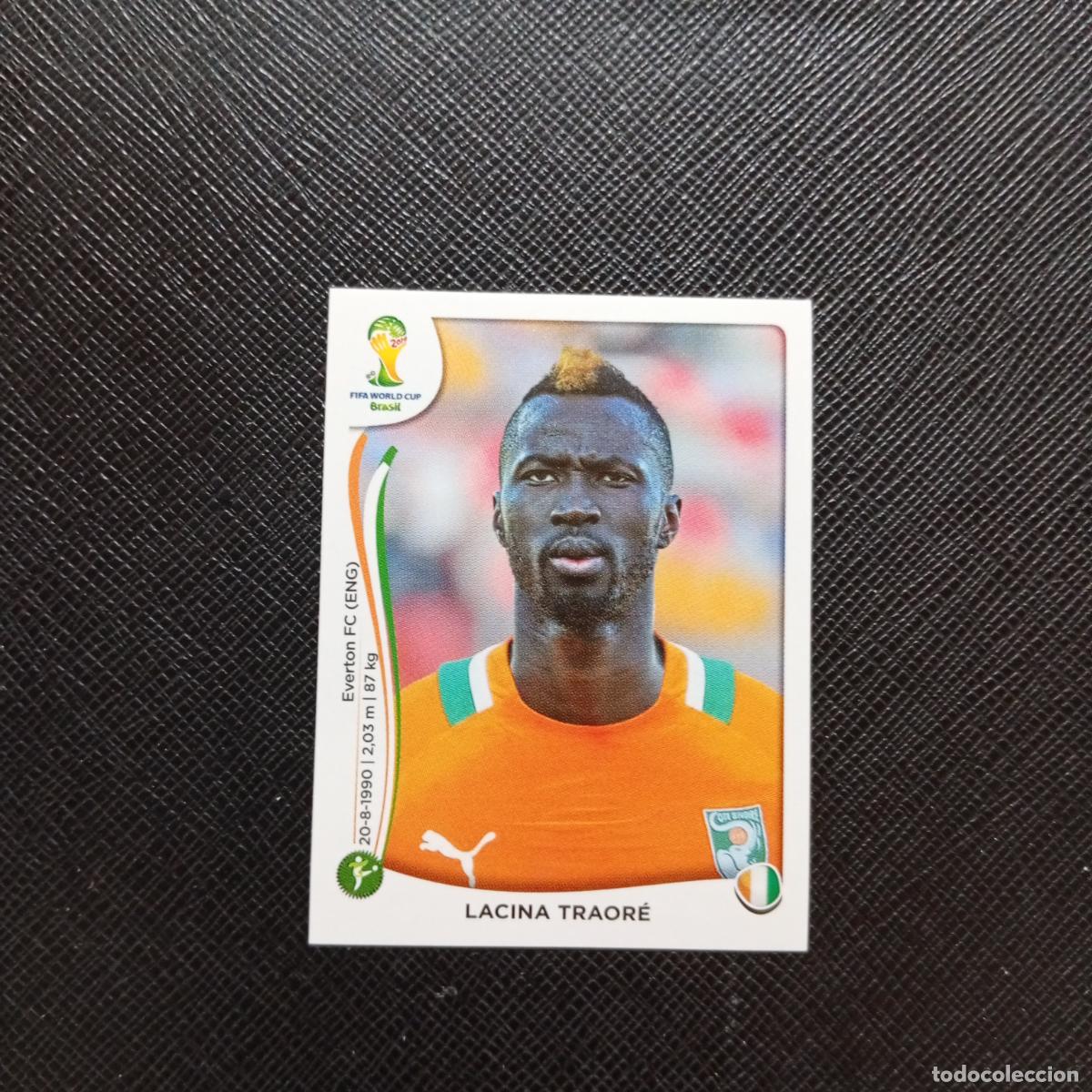 Cromos de f&uacute;tbol: 239 LACINA TRAORE MARFIL PANINI MUNDIAL BRASIL 2014 CROMO FUTBOL 14 - SIN PEGAR - CJ1