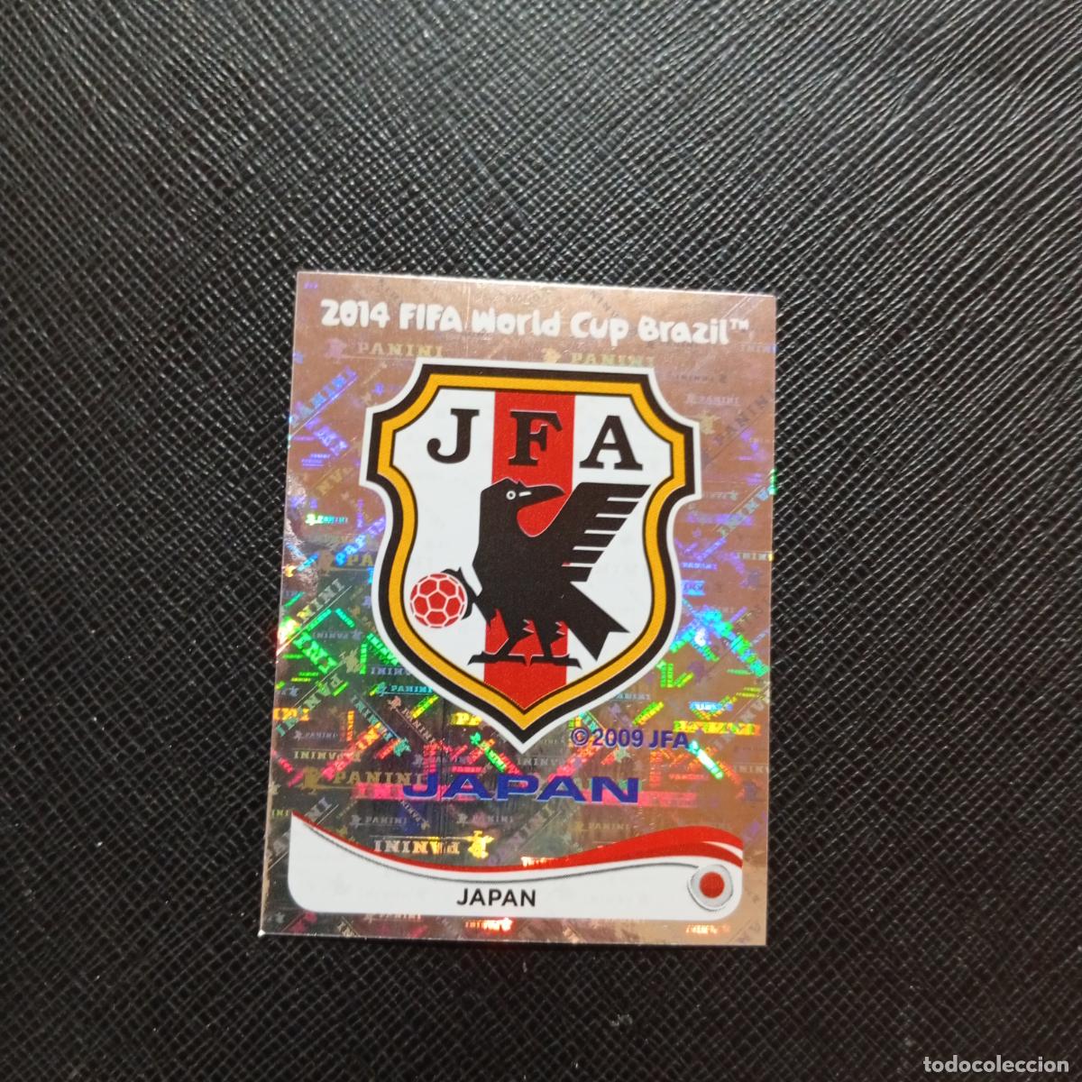 Cromos de f&uacute;tbol: 241 ESUDO JAPON PANINI MUNDIAL BRASIL 2014 CROMO FUTBOL 14 - SIN PEGAR - CJ1