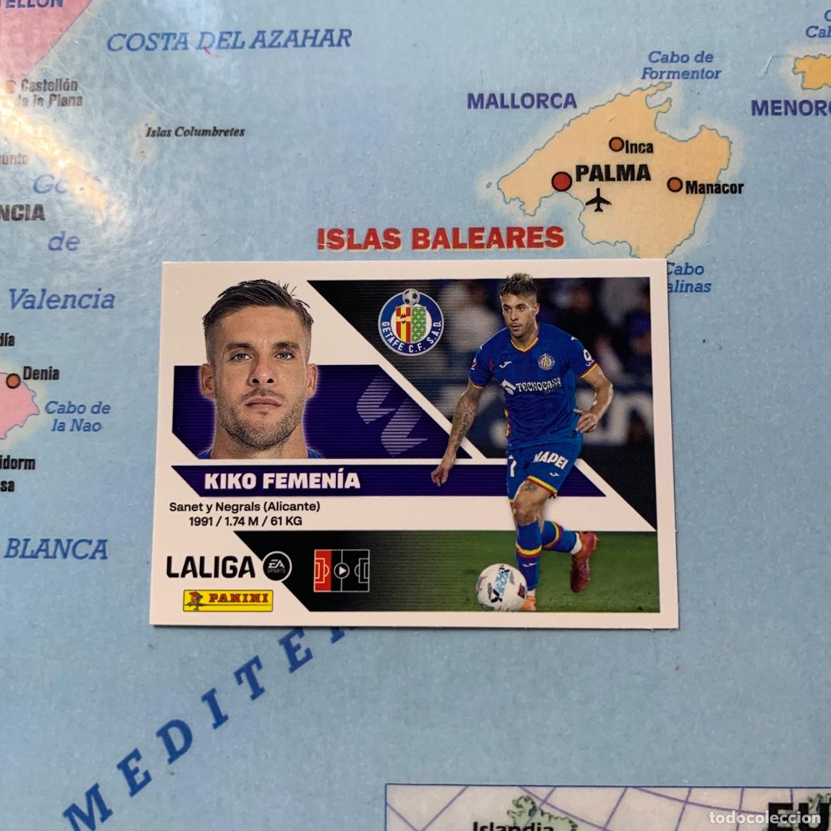 Cromos de f&uacute;tbol: Kiko femenia n&uacute;mero 5 del Getafe cromo liga este 26-27 2026-2027