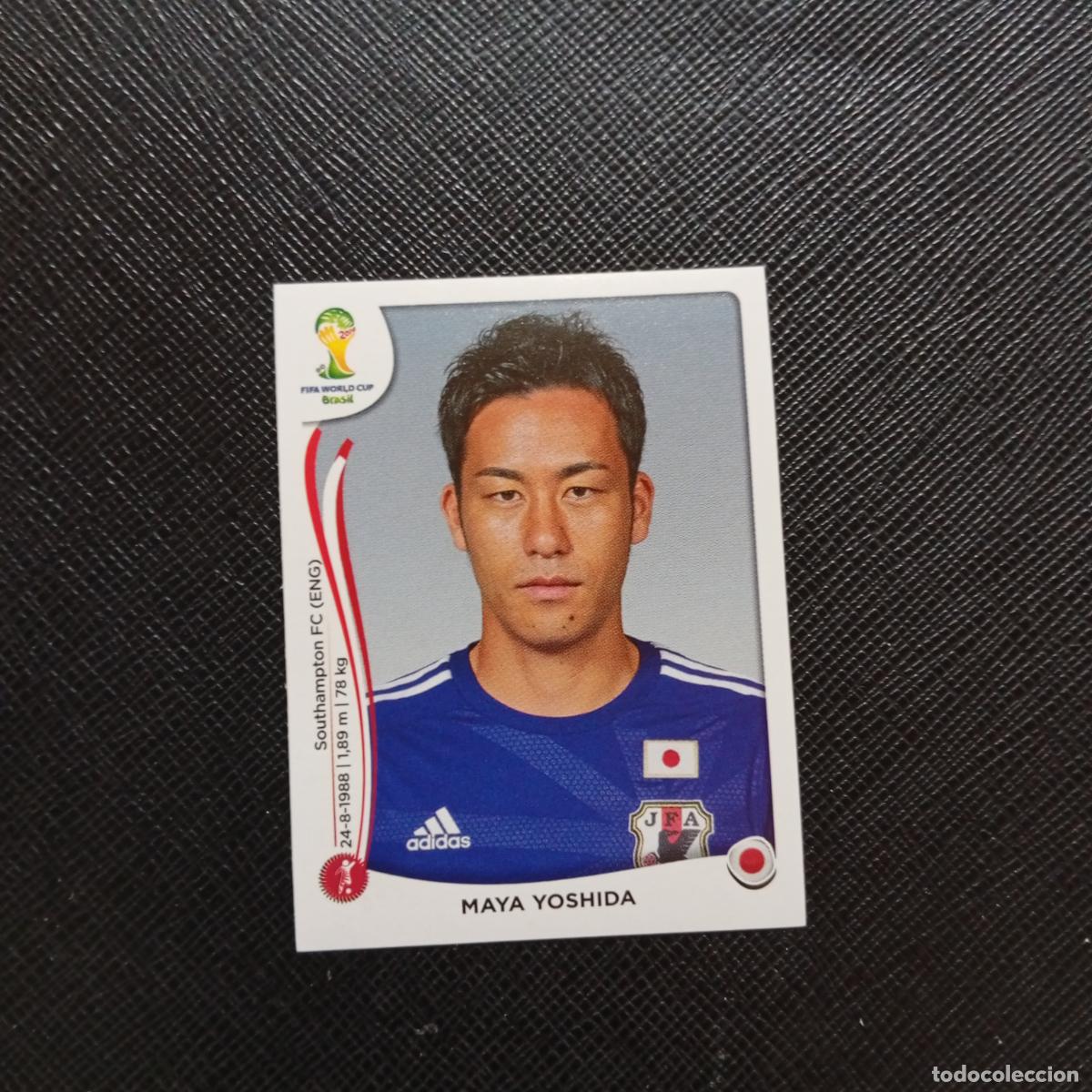 Cromos de f&uacute;tbol: 244 MAYA YOSHIDA JAPON PANINI MUNDIAL BRASIL 2014 CROMO FUTBOL 14 - SIN PEGAR - CJ1