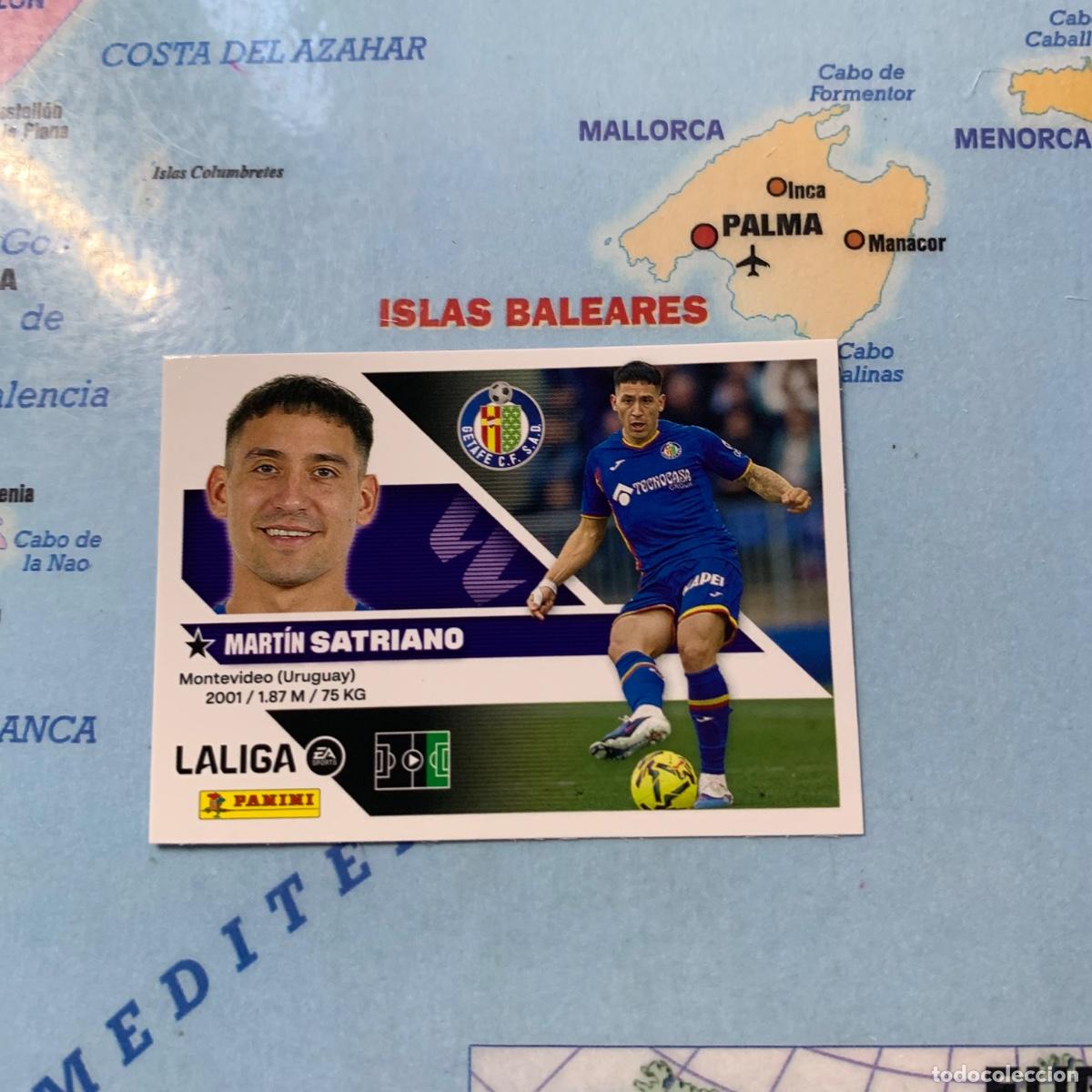 Cromos de f&uacute;tbol: Satriano n&uacute;mero 20 del Getafe cromo liga este 26-27 2026-2027