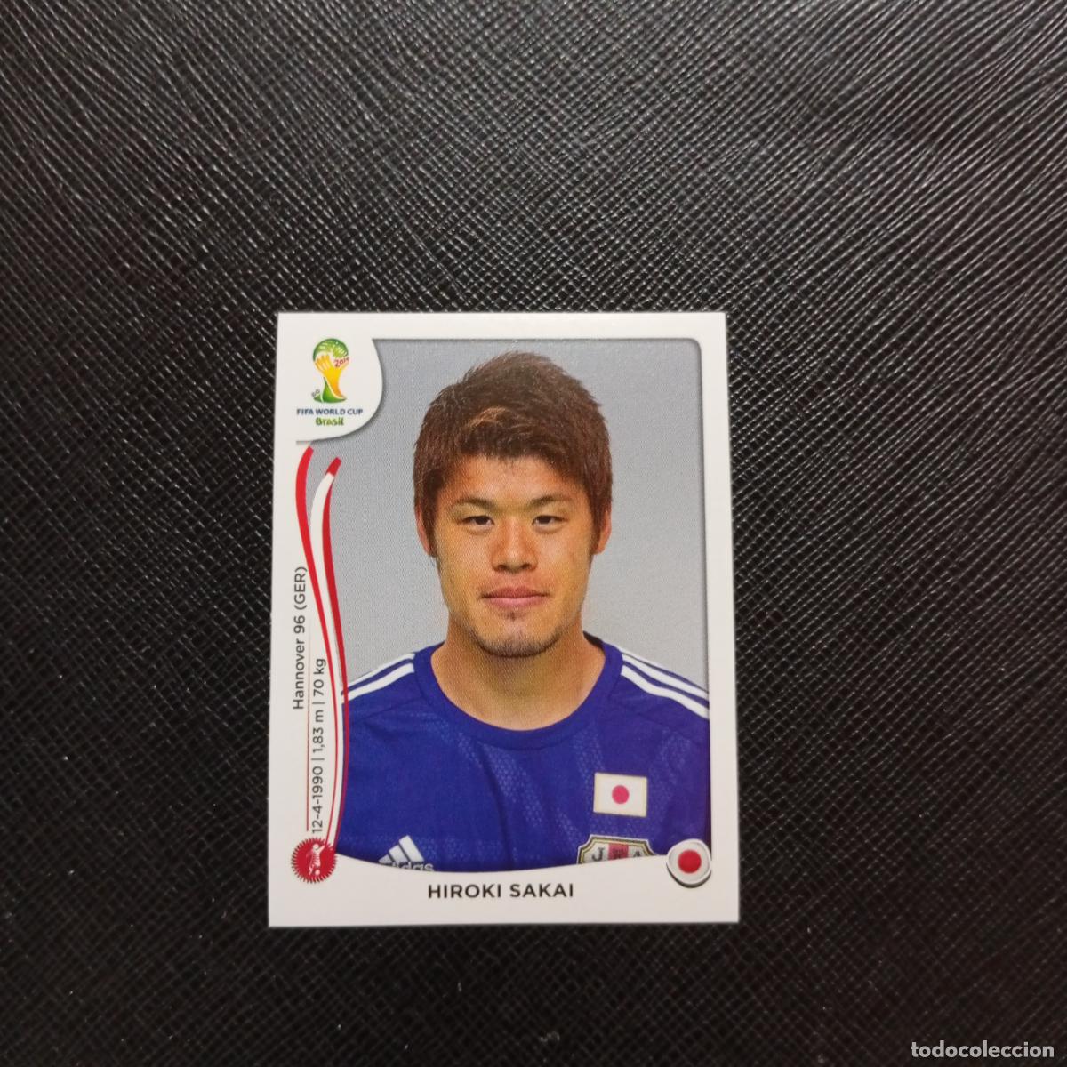 Cromos de f&uacute;tbol: 249 HIROKI SAKAI JAPON PANINI MUNDIAL BRASIL 2014 CROMO FUTBOL 14 - SIN PEGAR - CJ1