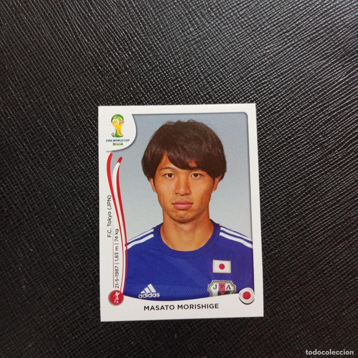 Cromos de f&uacute;tbol: 250 MASATO MORISHIGE JAPON PANINI MUNDIAL BRASIL 2014 CROMO FUTBOL 14 - SIN PEGAR - CJ1