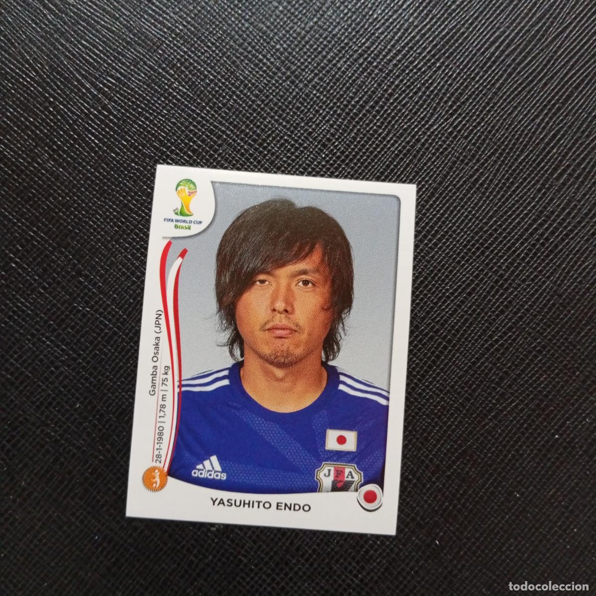 Cromos de f&uacute;tbol: 251 YASUHITO ENDO JAPON PANINI MUNDIAL BRASIL 2014 CROMO FUTBOL 14 - SIN PEGAR - CJ1
