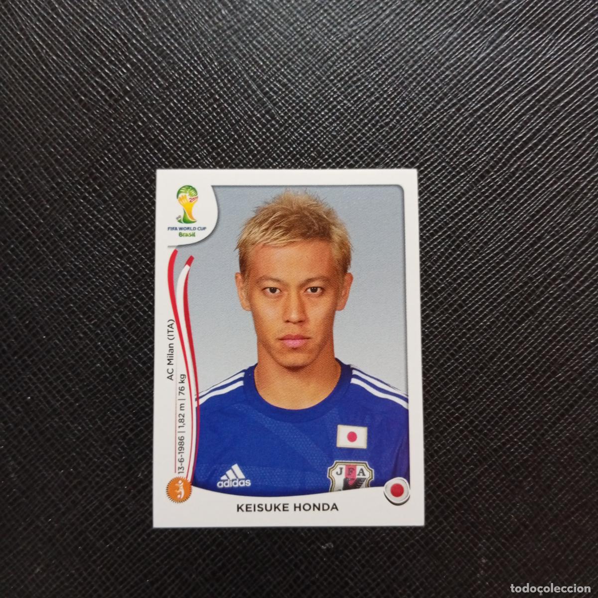Cromos de f&uacute;tbol: 253 KEISUKE HONDA JAPON PANINI MUNDIAL BRASIL 2014 CROMO FUTBOL 14 - SIN PEGAR - CJ1