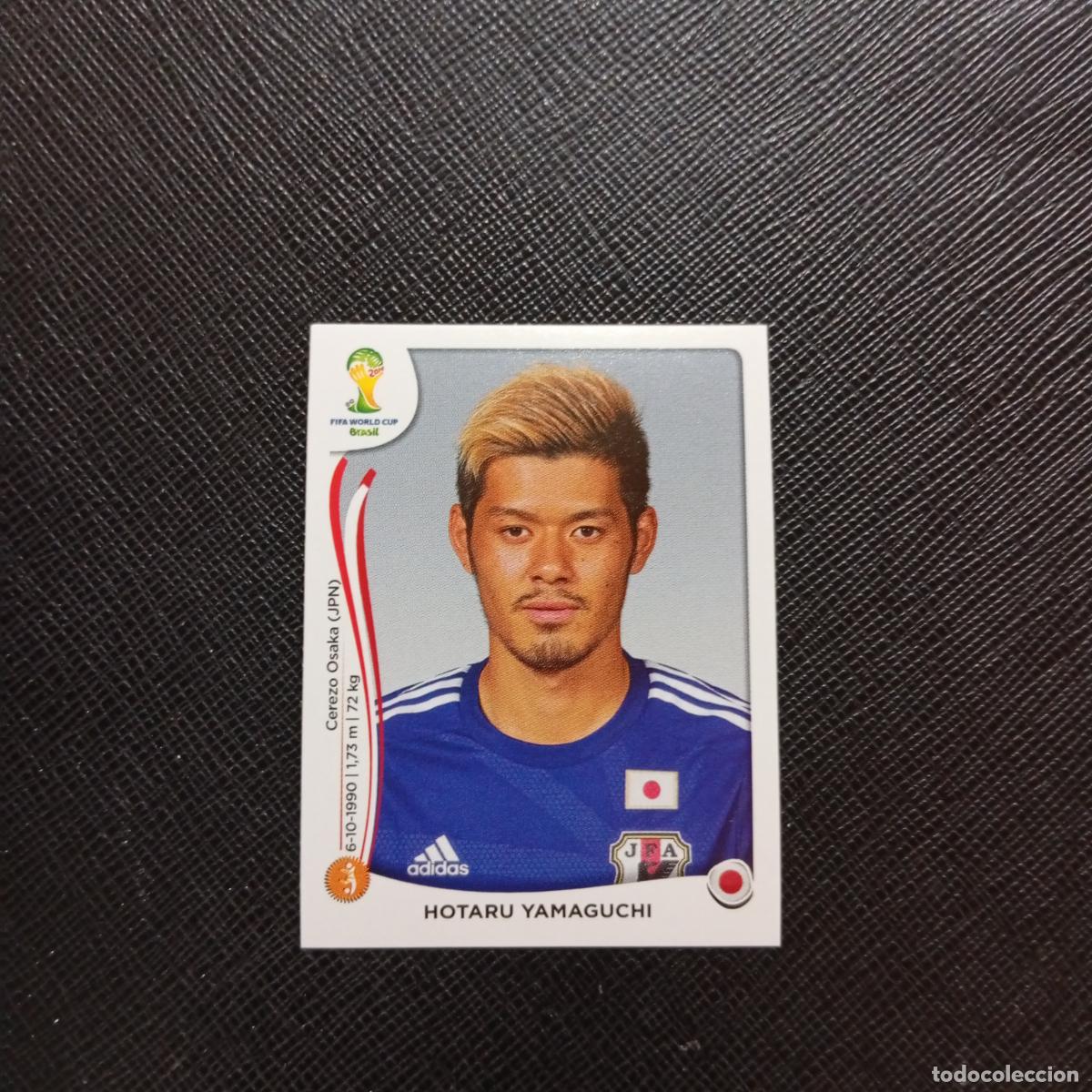 Cromos de f&uacute;tbol: 254 HOTATU YAMAGUCHI JAPON PANINI MUNDIAL BRASIL 2014 CROMO FUTBOL 14 - SIN PEGAR - CJ1