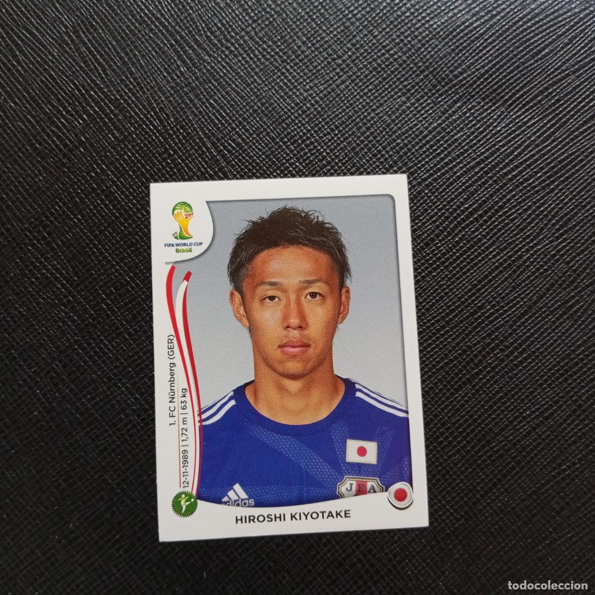 Cromos de f&uacute;tbol: 255 HIROSHI KIYOTAKE JAPON PANINI MUNDIAL BRASIL 2014 CROMO FUTBOL 14 - SIN PEGAR - CJ1