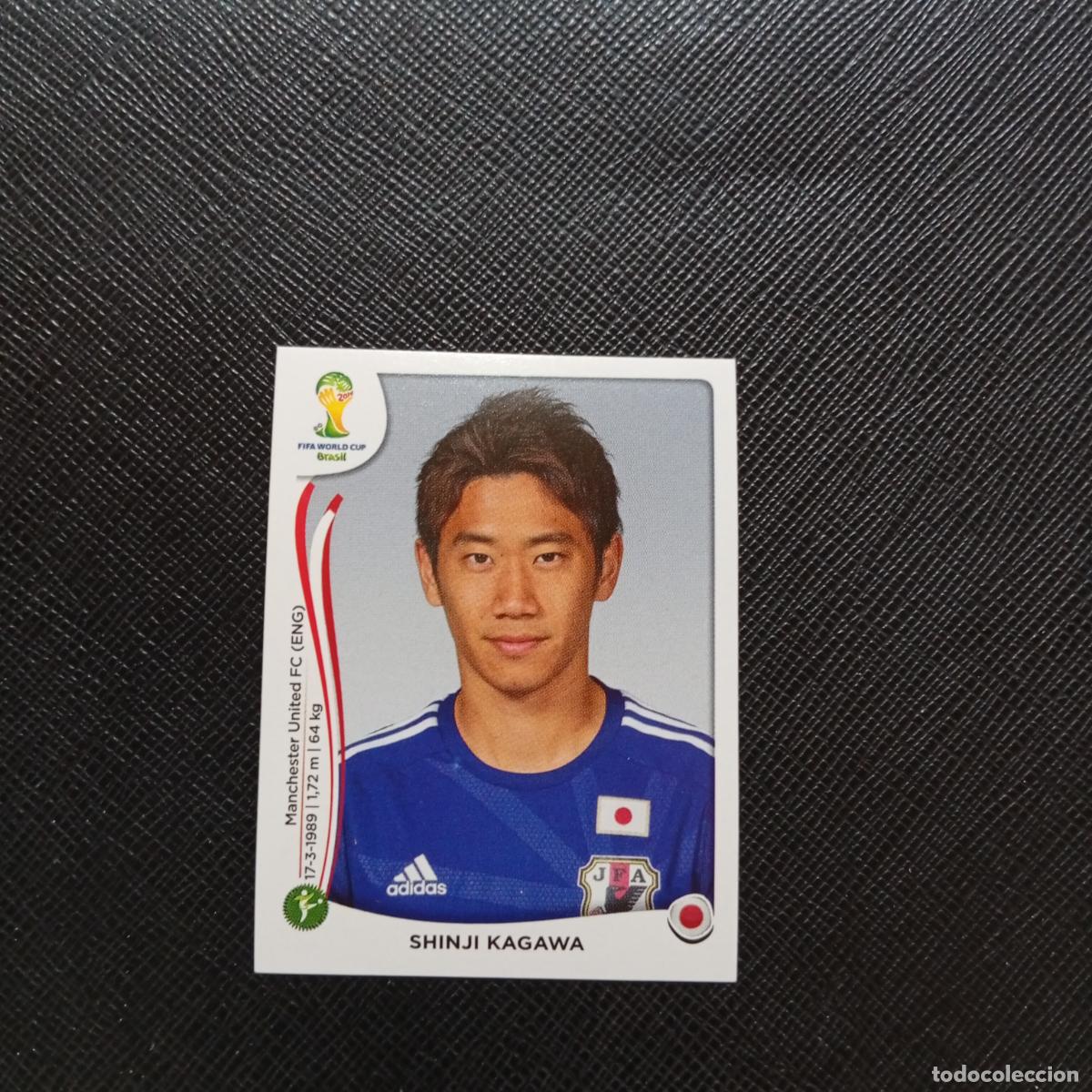 Cromos de f&uacute;tbol: 256 SHINJI KAGAWA JAPON PANINI MUNDIAL BRASIL 2014 CROMO FUTBOL 14 - SIN PEGAR - CJ1