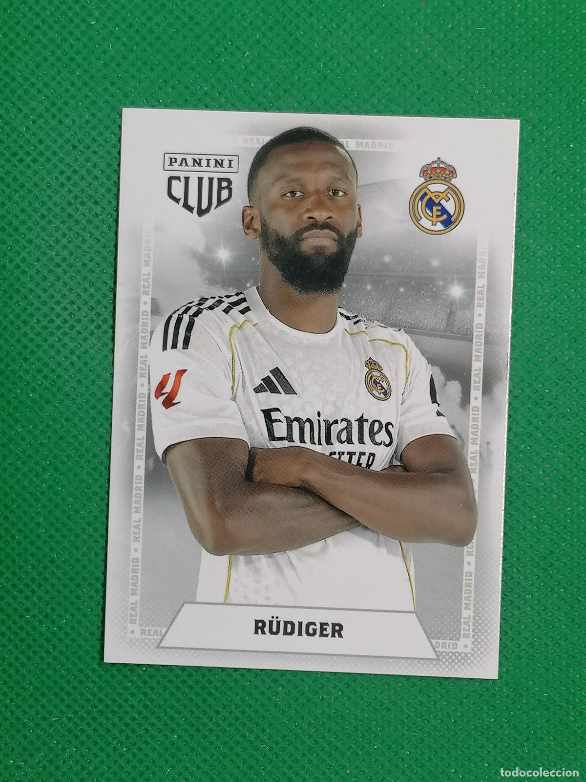 Cromos de f&uacute;tbol: 11 RUDIGER BASE CARD ⚽ PANINI CLUB REAL MADRID CARD 25 26 2025 2026 ⚽