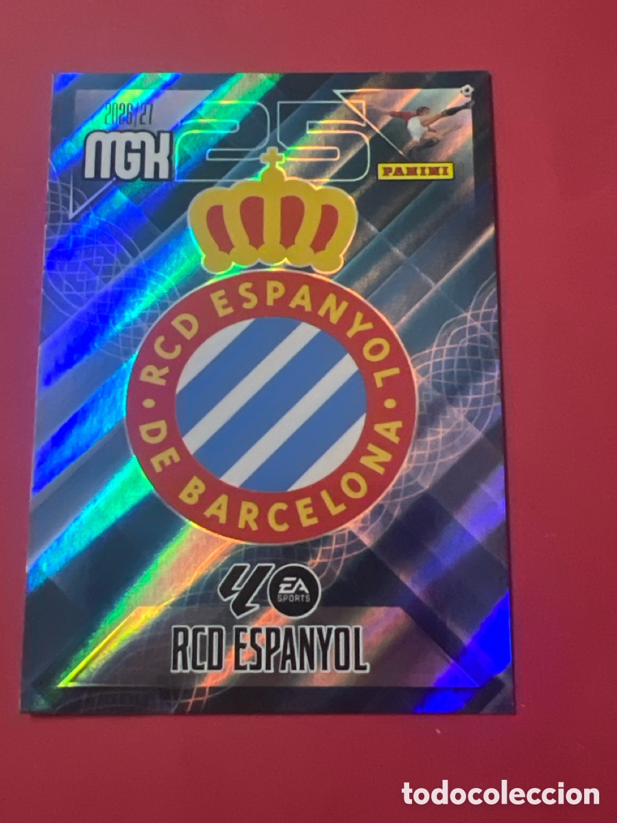 Cromos de f&uacute;tbol: C3344. MGK 2026 2027 26 27 PANINI ESCUDO ESPA&Ntilde;OL 163