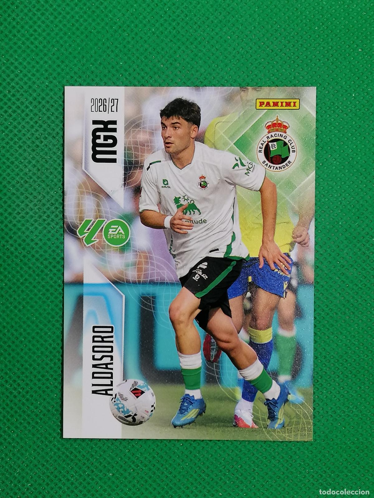 Football Stickers: 283 ALDASORO RACING DE SANTANDER ⚽ MEGACRACKS LIGA 2026 2027 26 27 ⚽