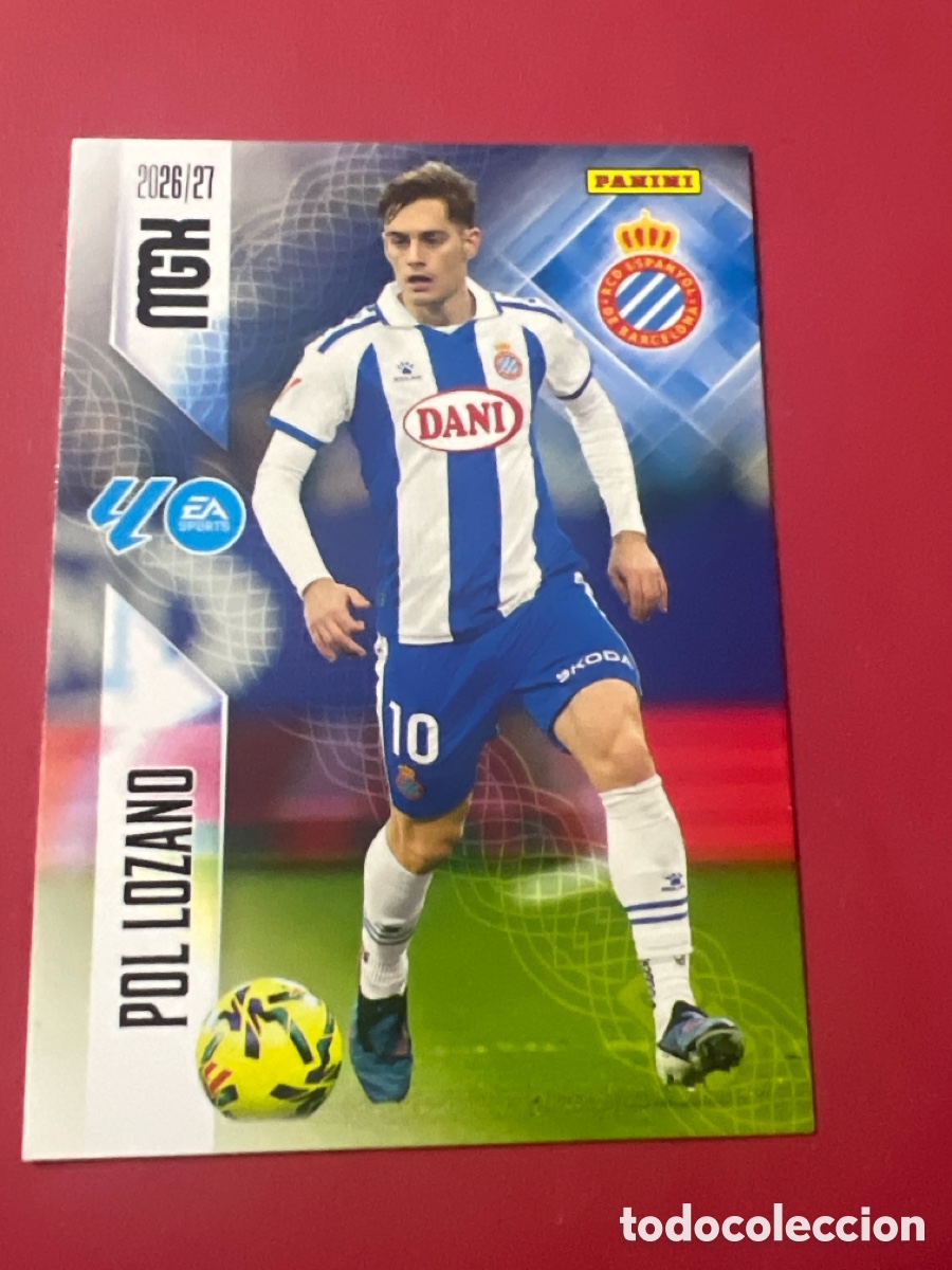 Cromos de f&uacute;tbol: C3346. 173 POL LOZANO (Espanyol) - Panini MGK LaLiga 2026-27