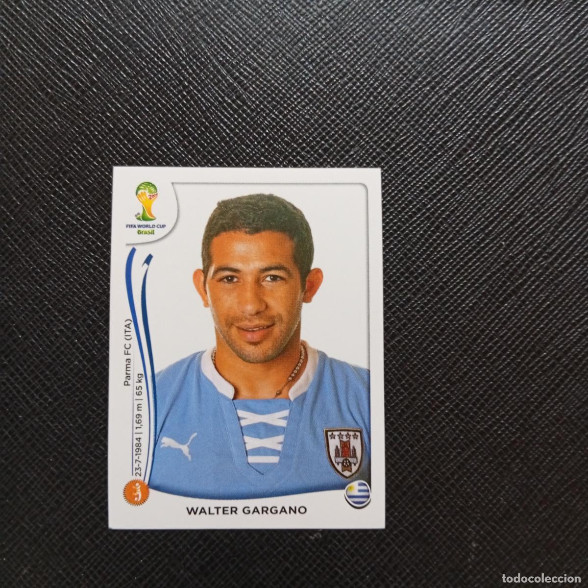 Cromos de f&uacute;tbol: 268 WALTER GARGANO URUGUAY PANINI MUNDIAL BRASIL 2014 CROMO FUTBOL 14 - SIN PEGAR - CJ1