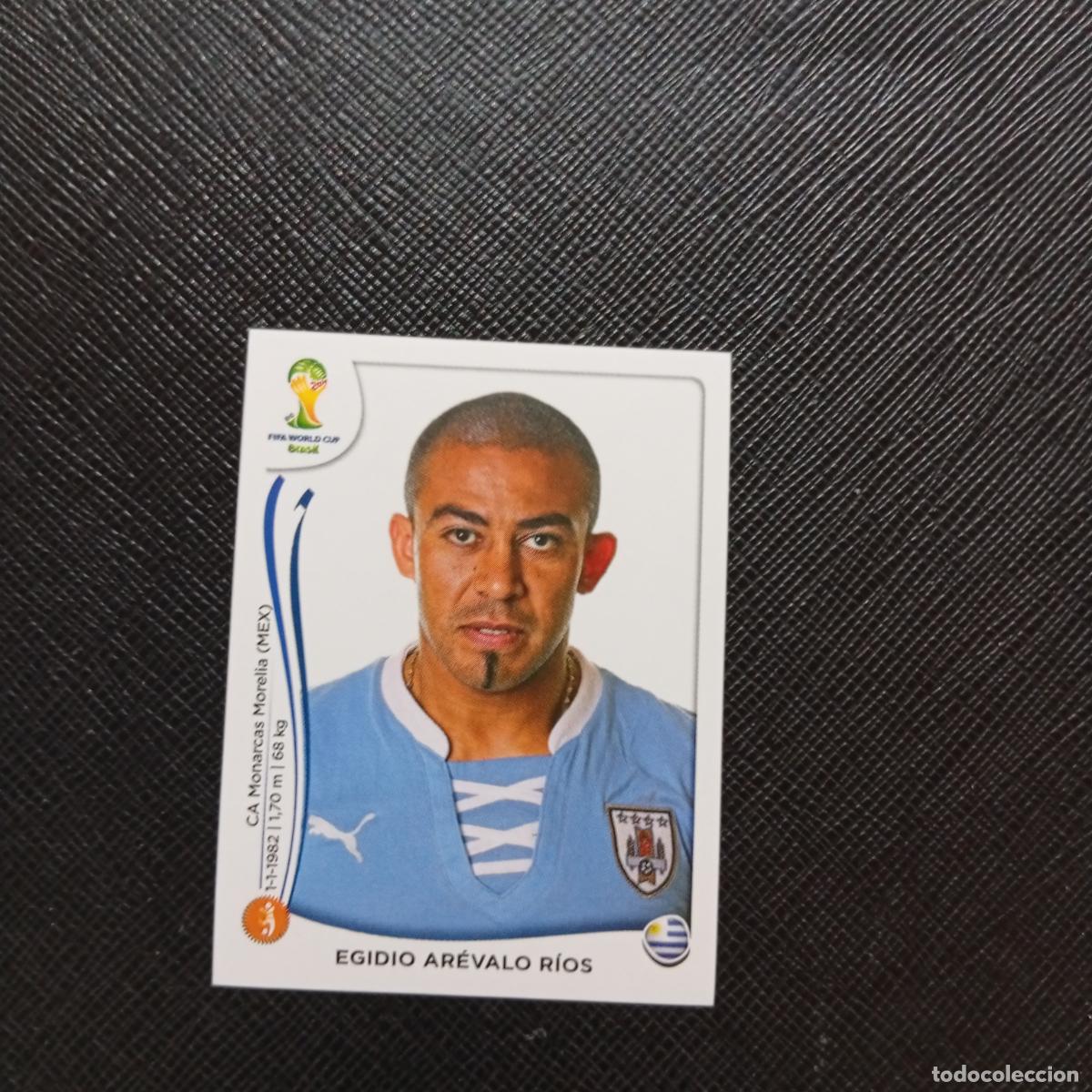 Cromos de f&uacute;tbol: 269 AREVALO RIOS URUGUAY PANINI MUNDIAL BRASIL 2014 CROMO FUTBOL 14 - SIN PEGAR - CJ1