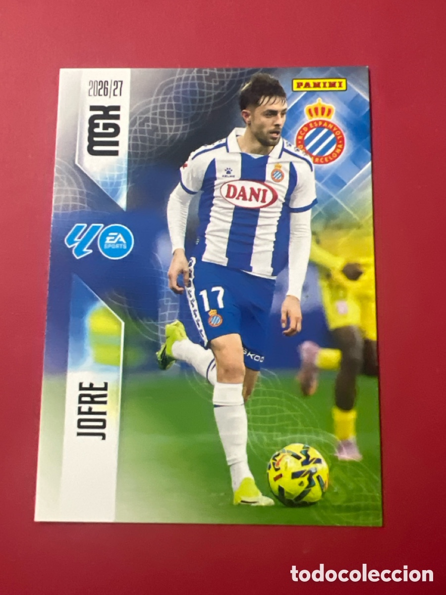Cromos de f&uacute;tbol: C3357. MEGACRACKS MGK 2026 2027 26 27 PANINI N&ordm; 175 JOFRE ESPANYOL ESPA&Ntilde;OL