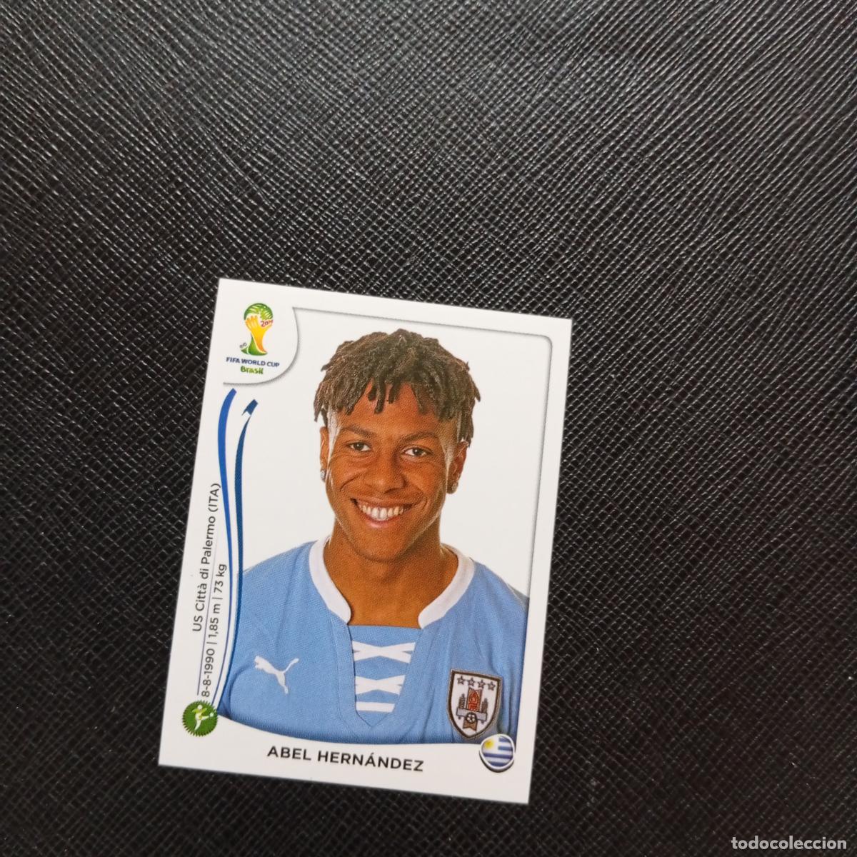 Cromos de f&uacute;tbol: 275 ABEL HERNANDEZ URUGUAY PANINI MUNDIAL BRASIL 2014 CROMO FUTBOL 14 - SIN PEGAR - CJ1