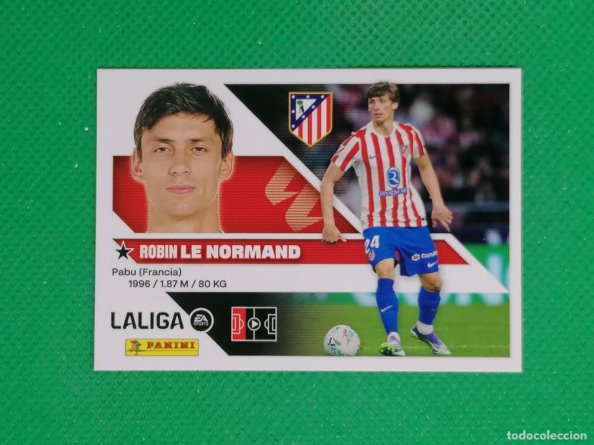 Cromos de f&uacute;tbol: 8 A 8A LE NORMAND ATLETICO DE MADRID ⚽ PANINI LIGA ESTE 26 27 2026 2027 ⚽