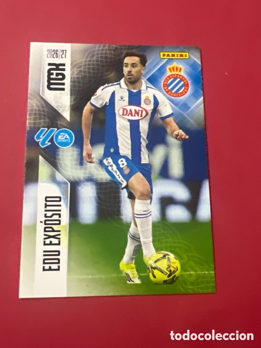 Cromos de f&uacute;tbol: C3359. MEGACRACKS MGK 2026 2027 26 27 PANINI N&ordm; 174 EDU EXPOSITO ESPANYOL ESPA&Ntilde;OL