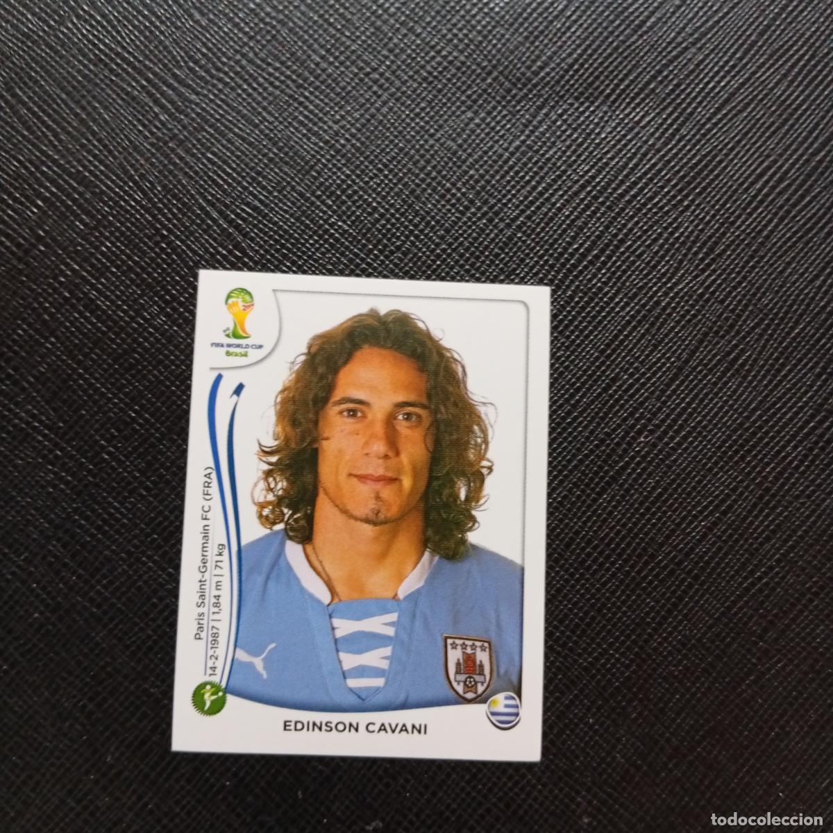 Cromos de f&uacute;tbol: 277 EDINSON CAVANI URUGUAY PANINI MUNDIAL BRASIL 2014 CROMO FUTBOL 14 - SIN PEGAR - CJ1
