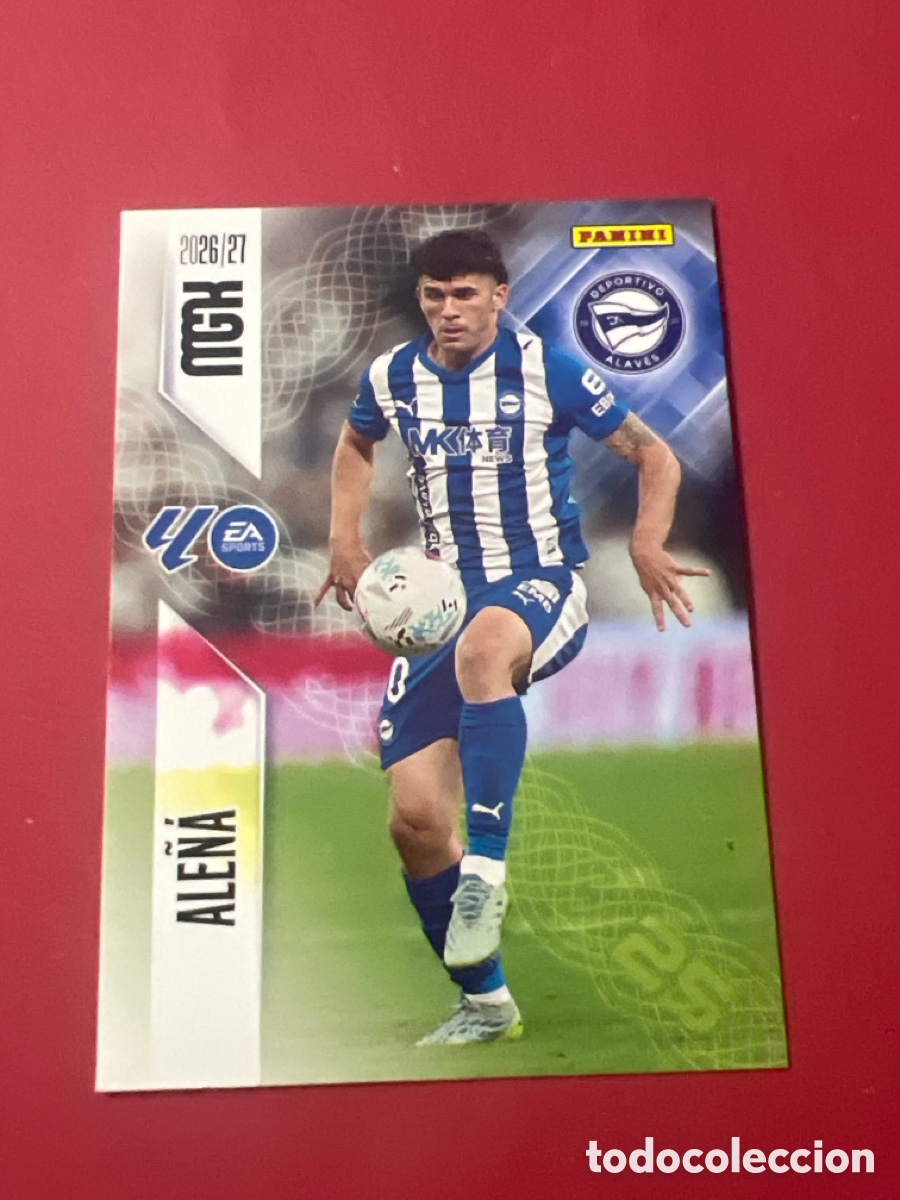 Cromos de f&uacute;tbol: C3377. 30 ALE&Ntilde;&Aacute; (Alav&eacute;s) - Panini MGK LaLiga 2026-27