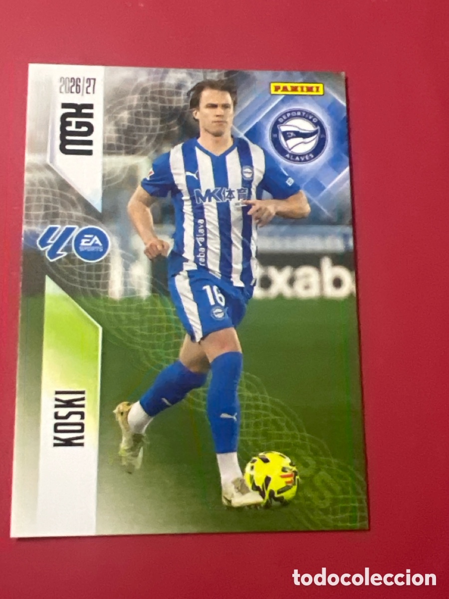 Cromos de f&uacute;tbol: C3378. MEGACRACKS MGK 2026 2027 26 27 PANINI N&ordm; 24 KOSKI ALAVES