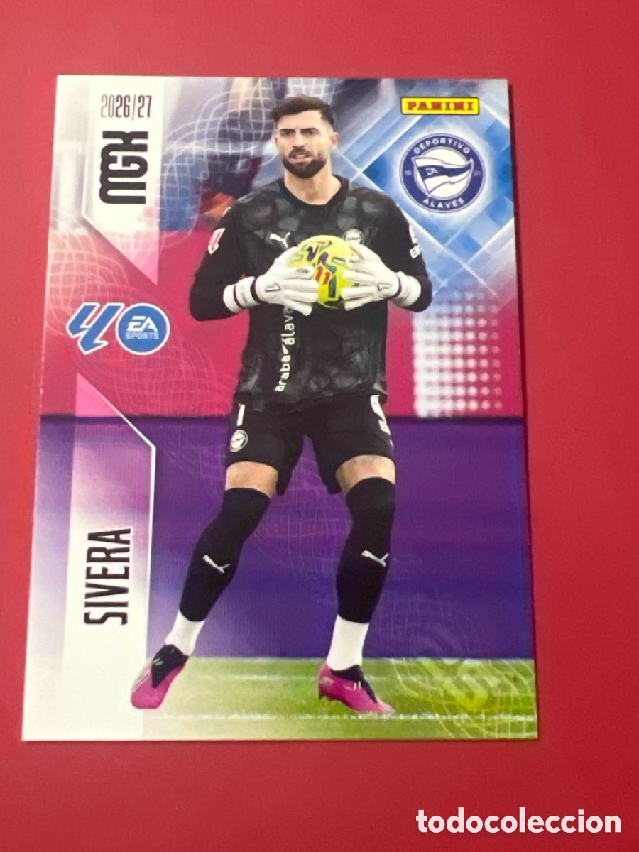 Cromos de f&uacute;tbol: C3381. MGK 2026/27 MEGACRACKS PANINI. #20 SIVERA. DEPORTIVO ALAVES.