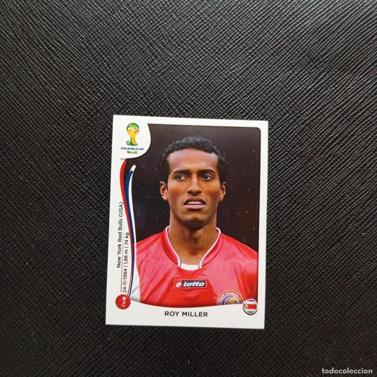 Cromos de f&uacute;tbol: 287 ROY MILLER COSTA RICA PANINI MUNDIAL BRASIL 2014 CROMO FUTBOL 14 - SIN PEGAR - CJ1