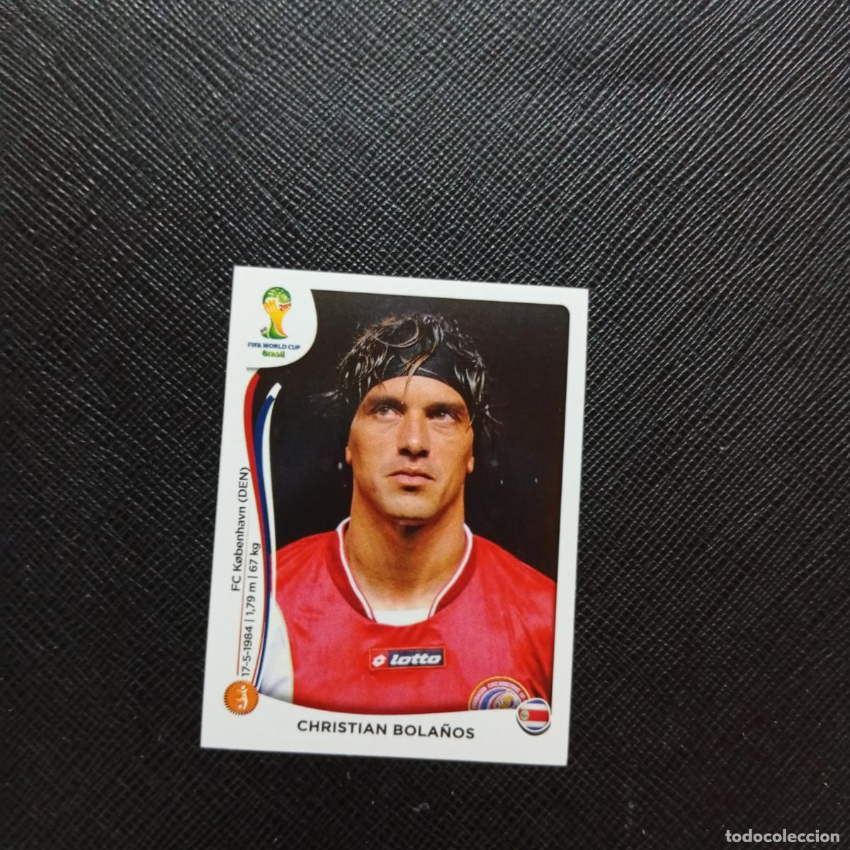 Cromos de f&uacute;tbol: 289 CRISTIAN BOLA&Ntilde;OS COSTA RICA PANINI MUNDIAL BRASIL 2014 CROMO FUTBOL 14 - SIN PEGAR - CJ1