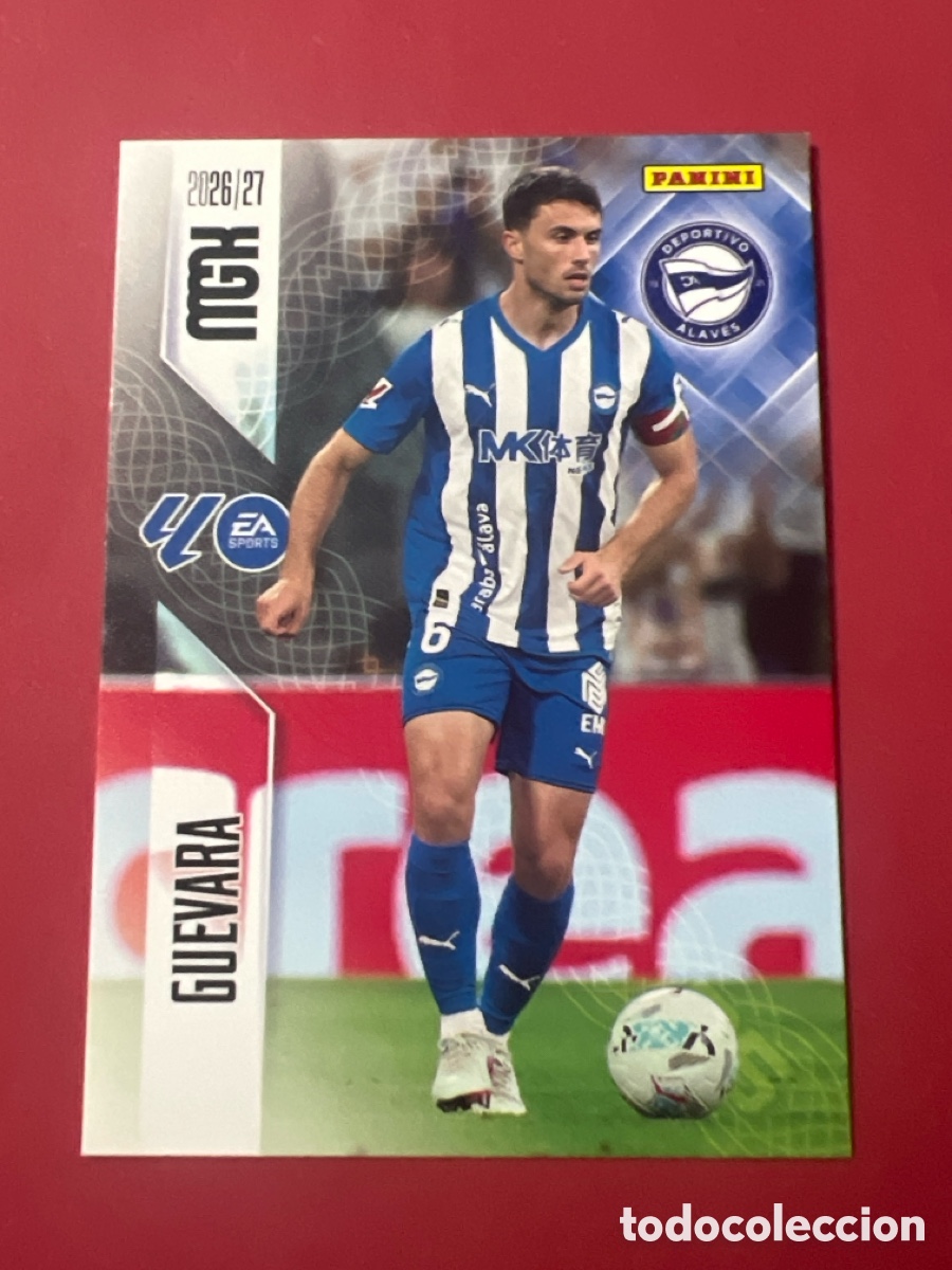 Cromos de f&uacute;tbol: C3383. MGK 2026 2027 26 27 PANINI GUEVARA DEPORTIVO ALAVES 29