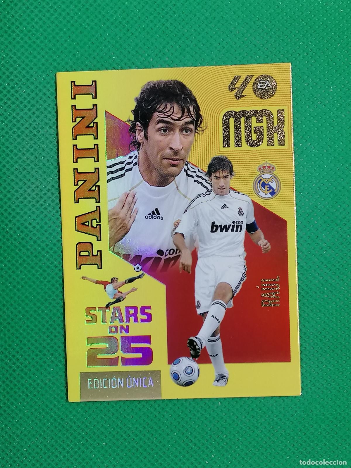 Cromos de f&uacute;tbol: 426 RAUL REAL MADRID STARS ON 25 EDICION UNICA ⚽ MEGACRACKS LIGA 2026 2027 26 27 ⚽