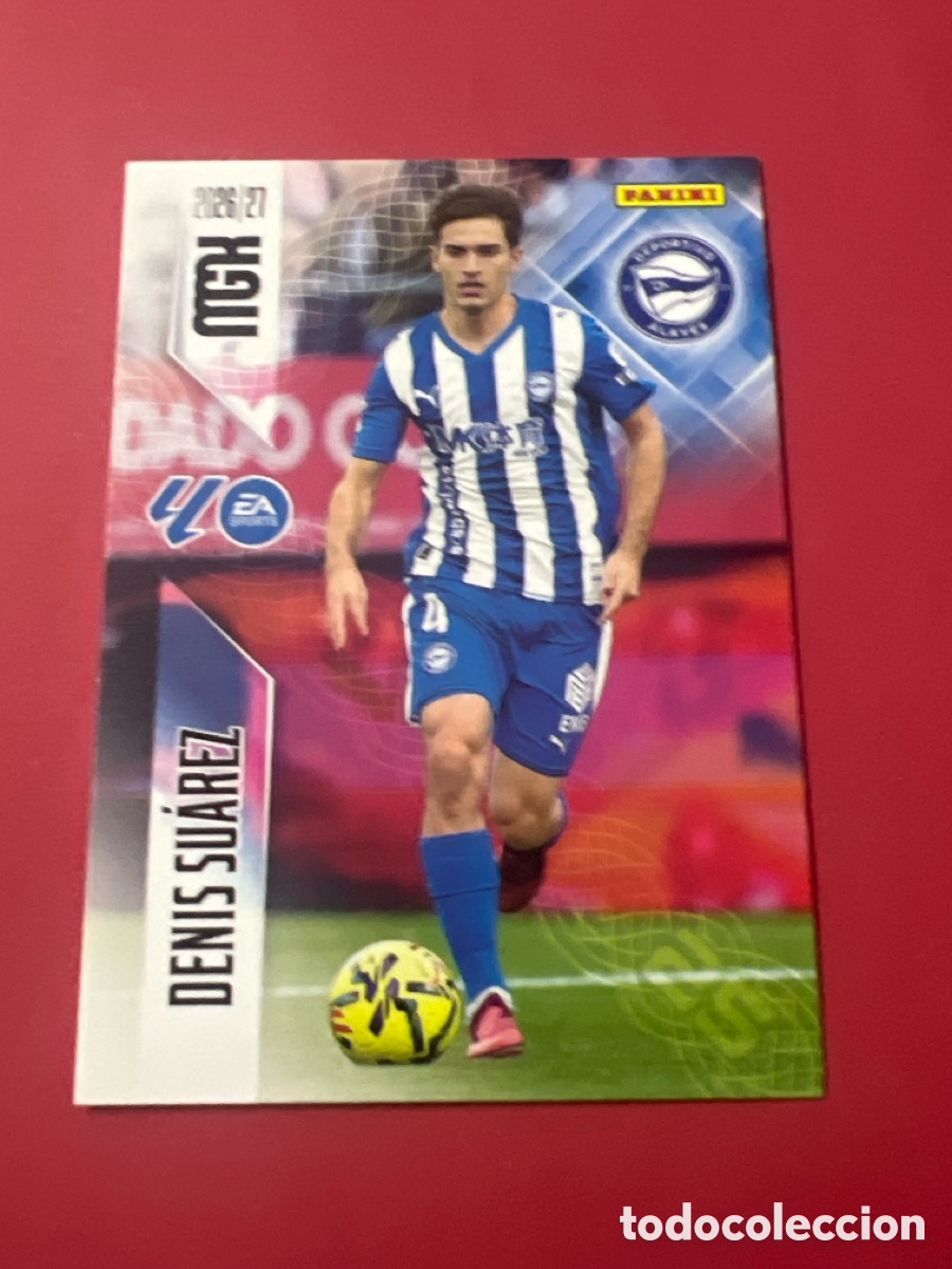 Cromos de f&uacute;tbol: C3385. 32 DENIS SU&Aacute;REZ (Alav&eacute;s) - Panini MGK LaLiga 2026-27
