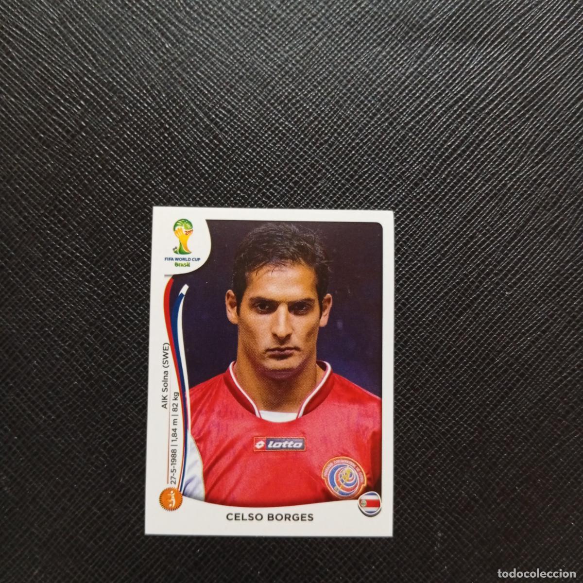 Cromos de f&uacute;tbol: 291 CELSO BORGES COSTA RICA PANINI MUNDIAL BRASIL 2014 CROMO FUTBOL 14 - SIN PEGAR - CJ1