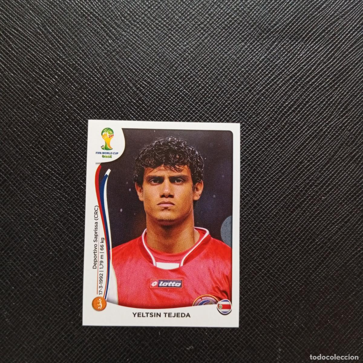 Cromos de f&uacute;tbol: 293 YELTSIN TEJEDA COSTA RICA PANINI MUNDIAL BRASIL 2014 CROMO FUTBOL 14 - SIN PEGAR - CJ1