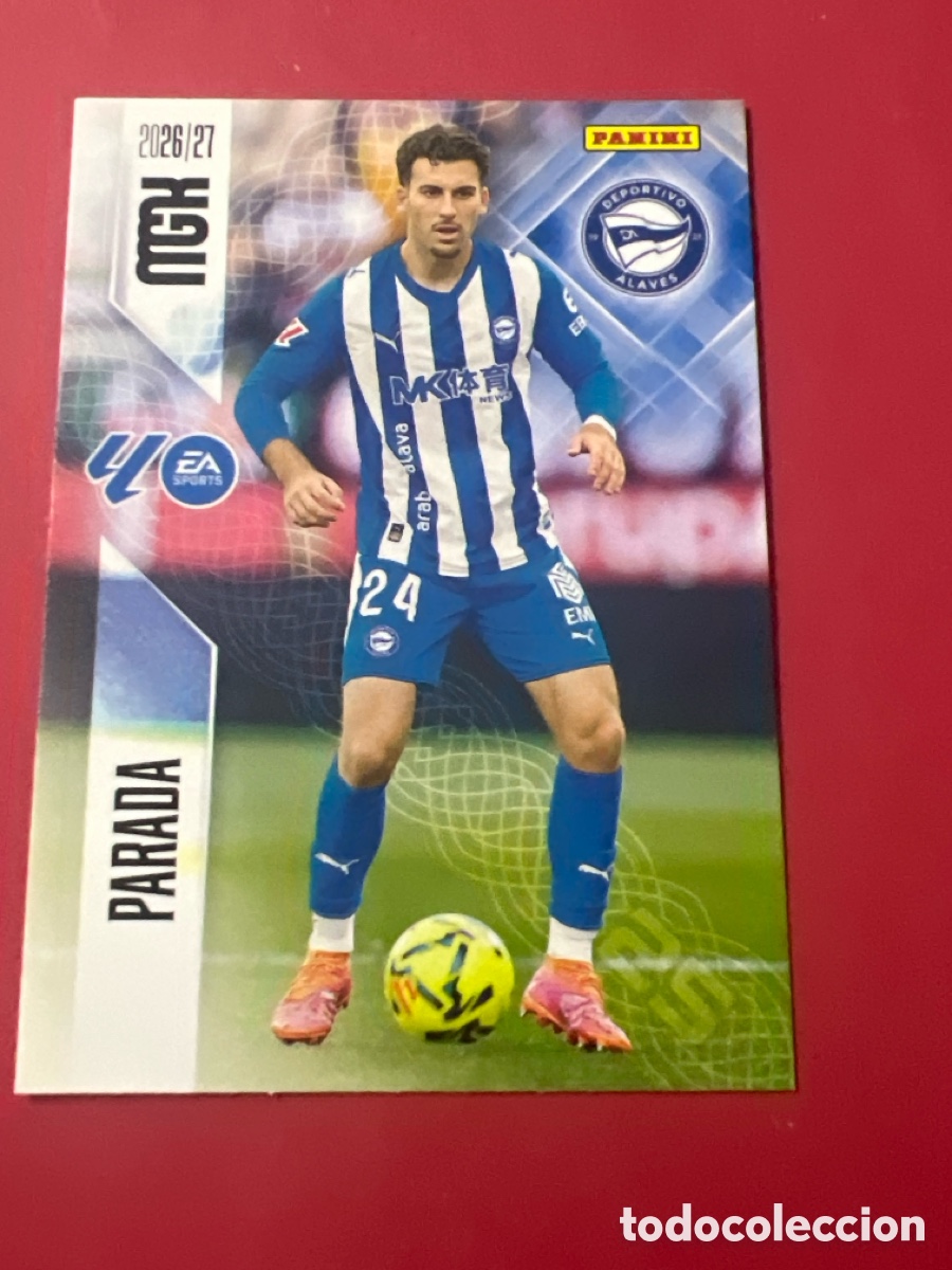 Cromos de f&uacute;tbol: C3388. MGK 2026 2027 26 27 PANINI PARADA DEPORTIVO ALAVES 25
