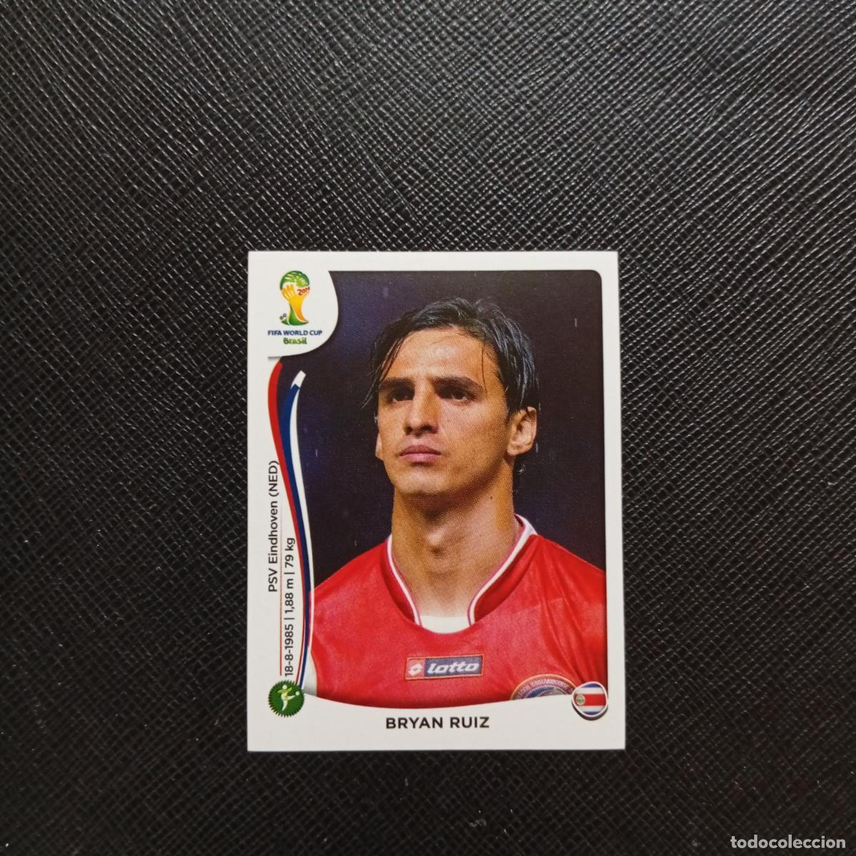 Cromos de f&uacute;tbol: 295 BRYAN RUIZ COSTA RICA PANINI MUNDIAL BRASIL 2014 CROMO FUTBOL 14 - SIN PEGAR - CJ1