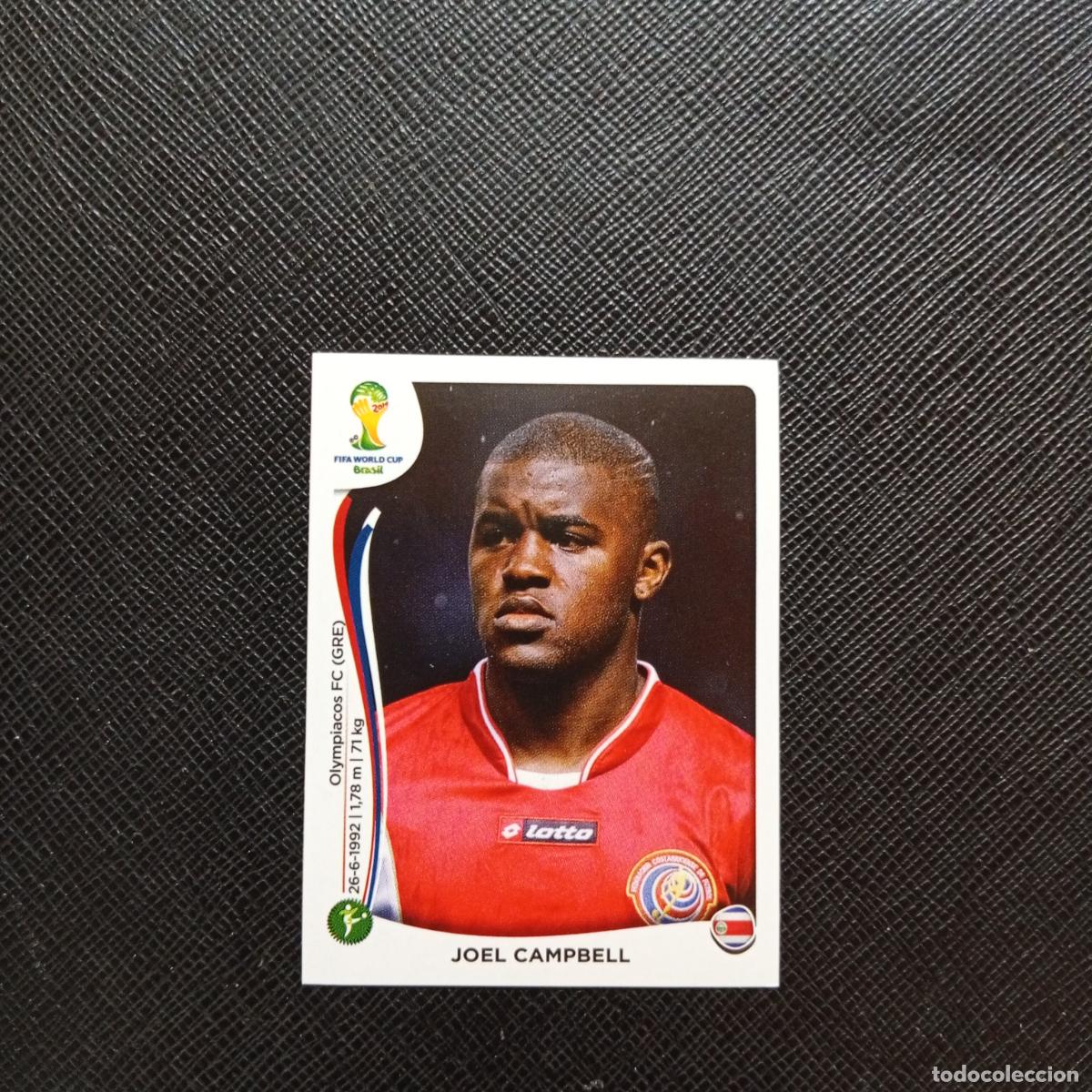 Cromos de f&uacute;tbol: 296 JOEL CAMPBELL COSTA RICA PANINI MUNDIAL BRASIL 2014 CROMO FUTBOL 14 - SIN PEGAR - CJ1