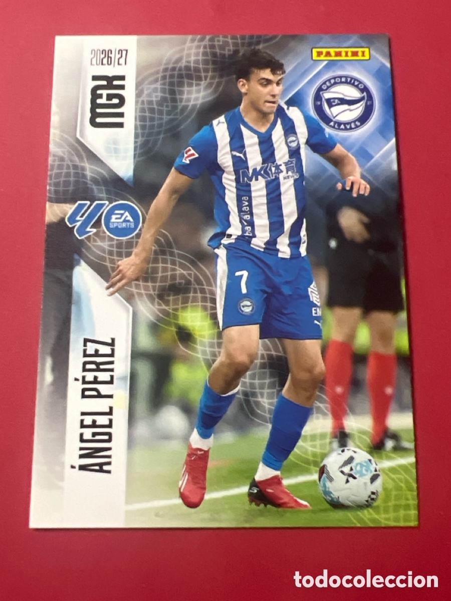 Cromos de f&uacute;tbol: C3391. MEGACRACKS MGK 2026 2027 26 27 PANINI N&ordm; 33 ANGEL PEREZ ALAVES