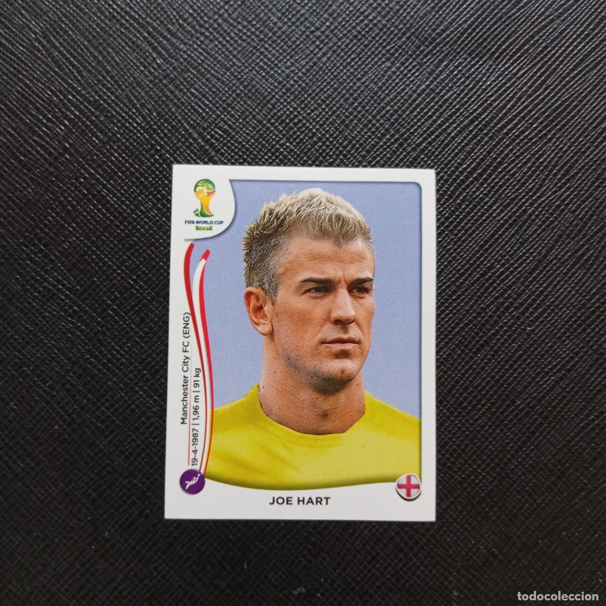Cromos de f&uacute;tbol: 300 JOE HART INGLATERRA PANINI MUNDIAL BRASIL 2014 CROMO FUTBOL 14 - SIN PEGAR - CJ1