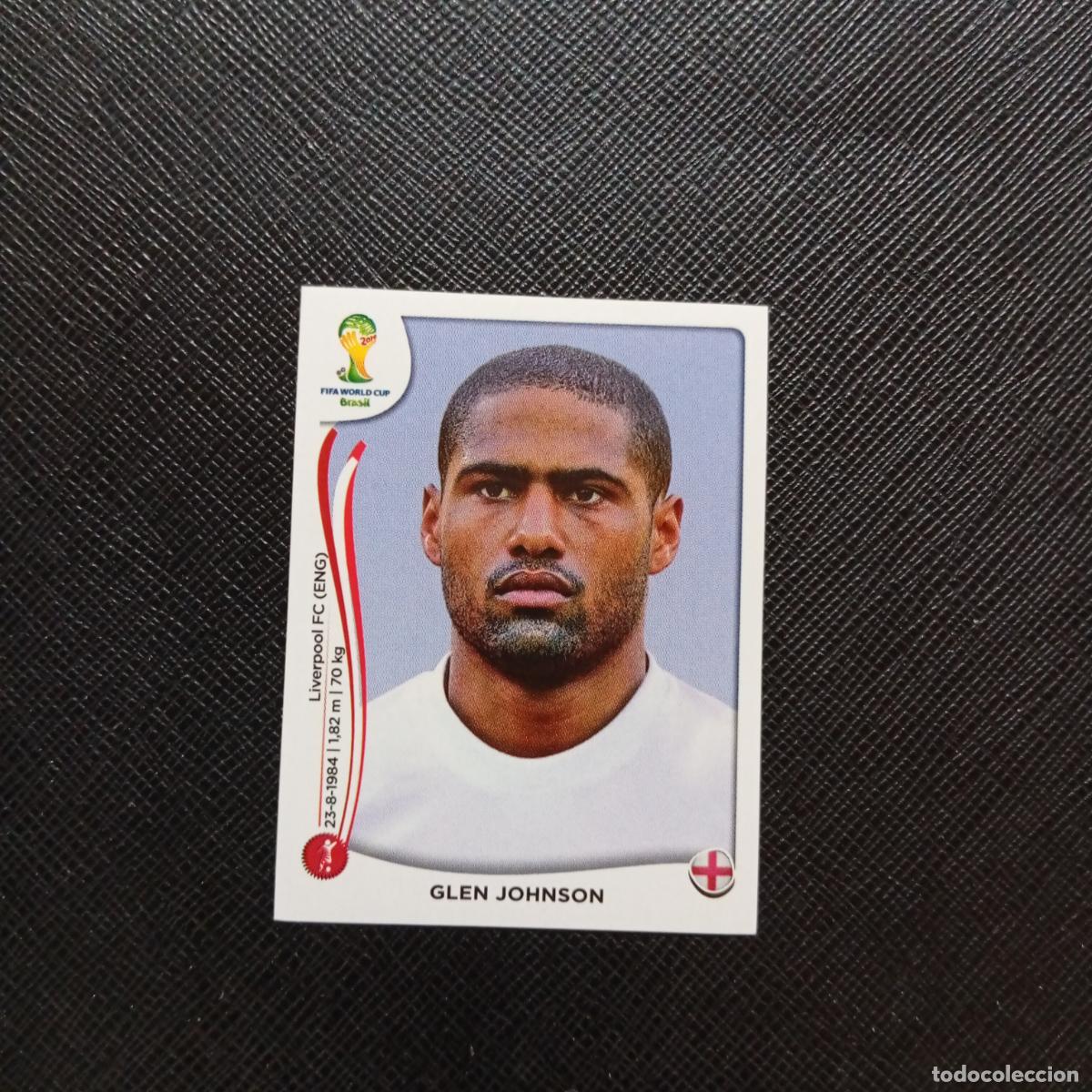 Cromos de f&uacute;tbol: 302 GLEN JOHNSON INGLATERRA PANINI MUNDIAL BRASIL 2014 CROMO FUTBOL 14 - SIN PEGAR - CJ1
