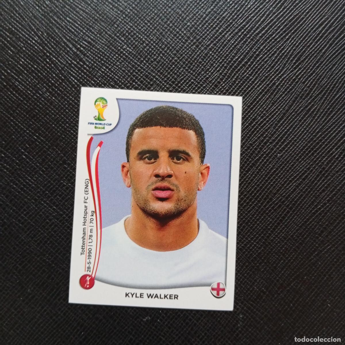 Cromos de f&uacute;tbol: 305 KYLE WALKER INGLATERRA PANINI MUNDIAL BRASIL 2014 CROMO FUTBOL 14 - SIN PEGAR - CJ1