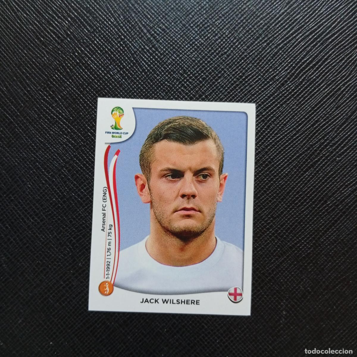 Cromos de f&uacute;tbol: 310 JACK WILSHERE INGLATERRA PANINI MUNDIAL BRASIL 2014 CROMO FUTBOL 14 - SIN PEGAR - CJ1