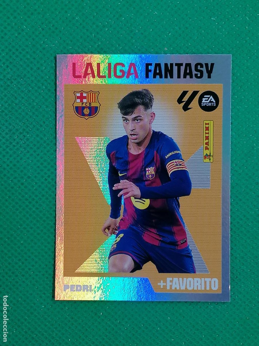 Cartes &agrave; collectionner de Football: 7 PEDRI BARCELONA LALIGA FANTASY ⚽ PANINI LIGA ESTE 26 27 2026 2027 ⚽