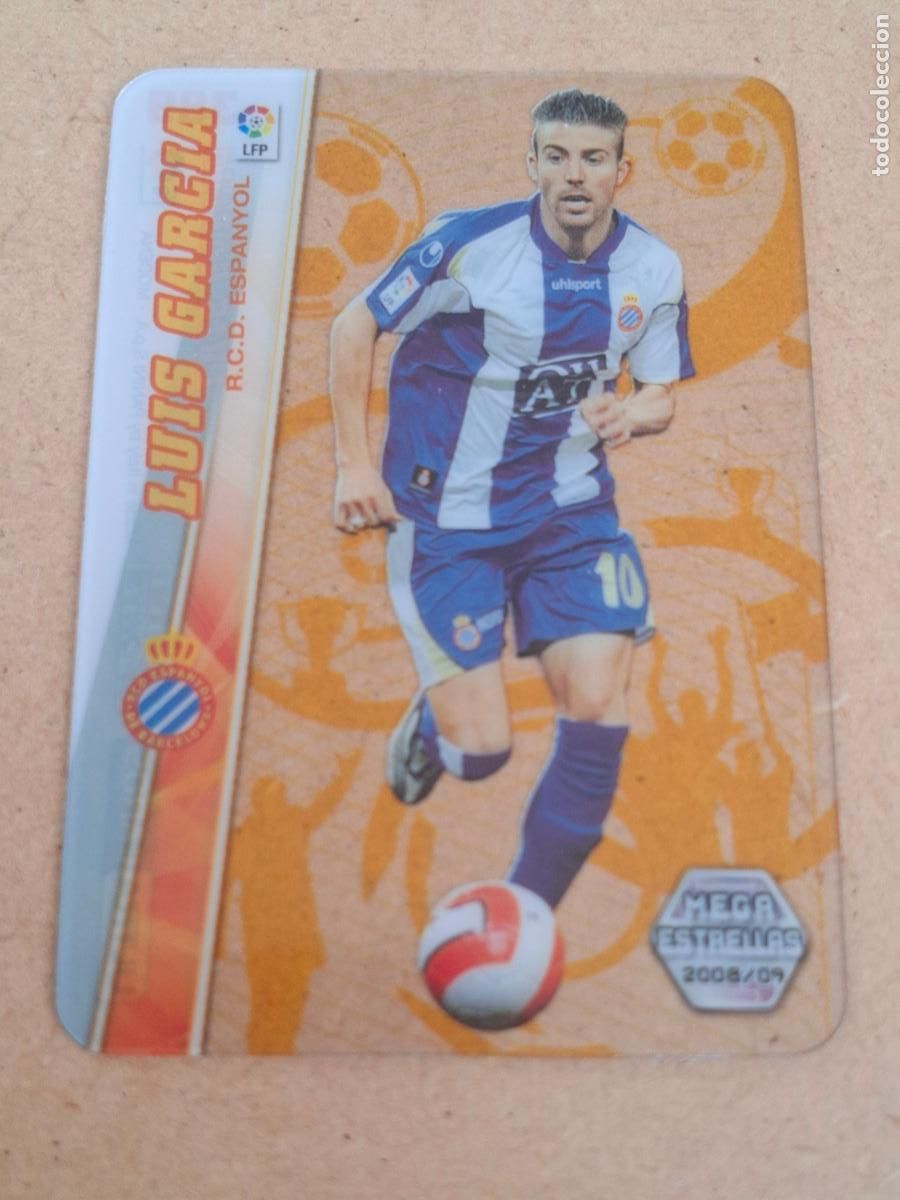 Cartes &agrave; collectionner de Football: MEGACRACKS 2008 2009 08 09 - PANINI - 389 LUIS GARC&Iacute;A ( ULTRA CARD ) - RCD. ESPANYOL